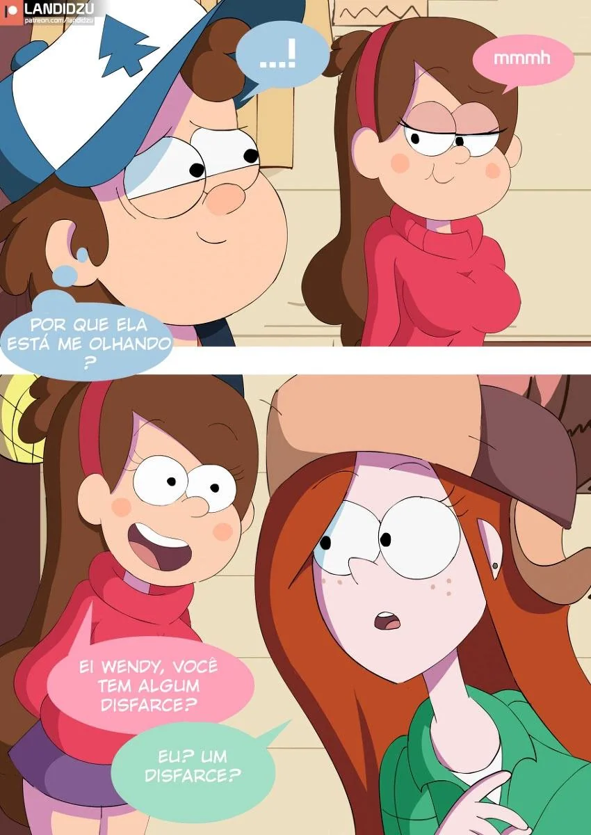 Festa de Halloween com as Amigas Taradas – Delícias do Dipper em Hentai HQ Brasileiro