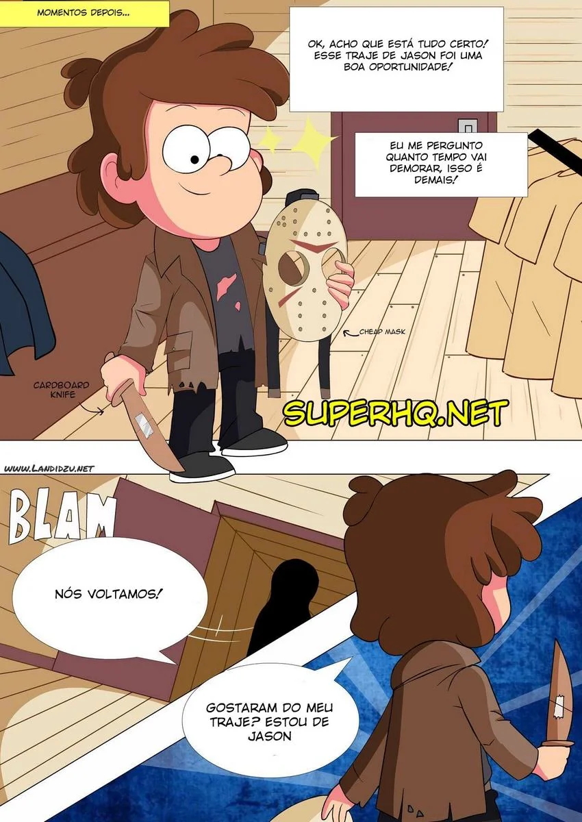 Festa de Halloween com as Amigas Taradas – Delícias do Dipper em Hentai HQ Brasileiro