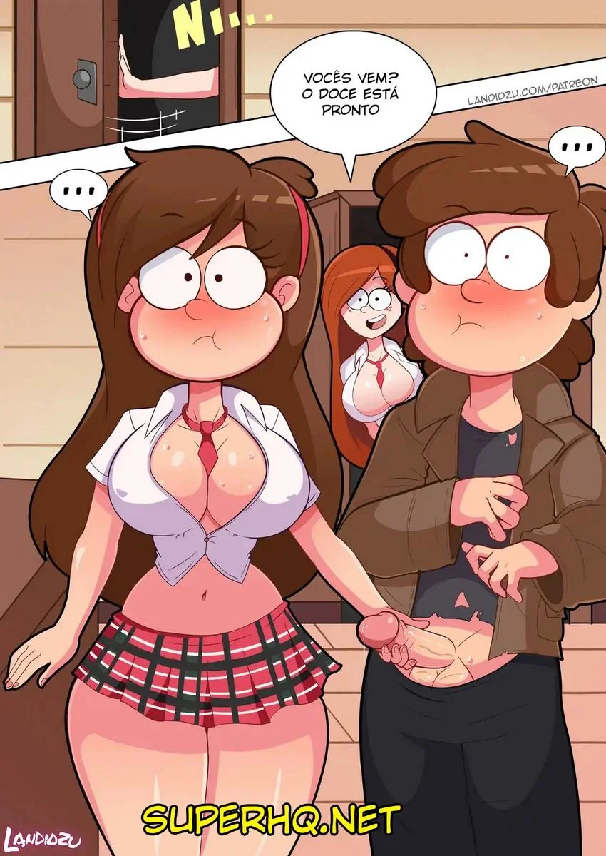 Festa de Halloween com as Amigas Taradas – Delícias do Dipper em Hentai HQ Brasileiro