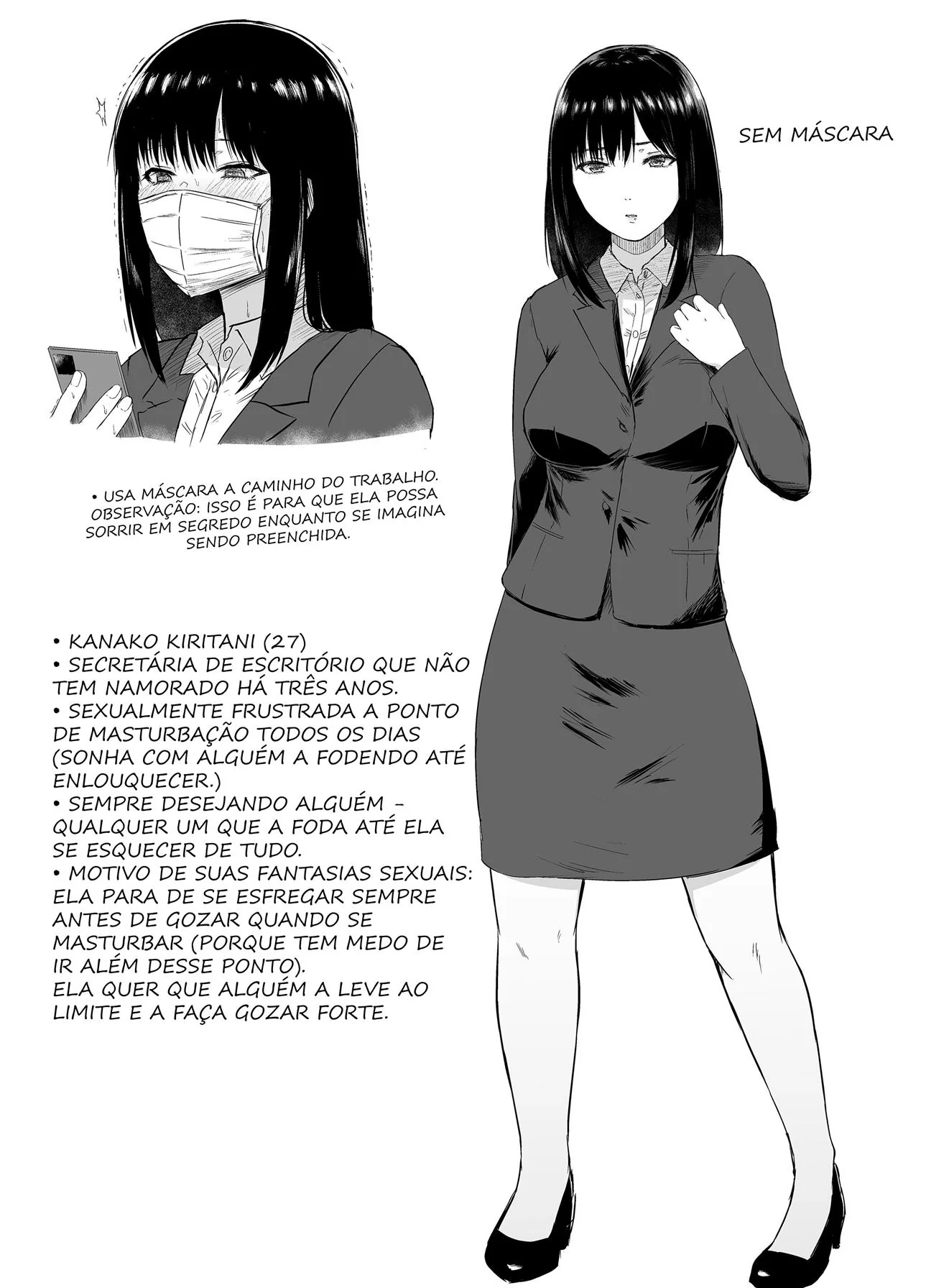 Além dos Limites: Kanako e sua sede insaciável por pica em HQ Brasileiro