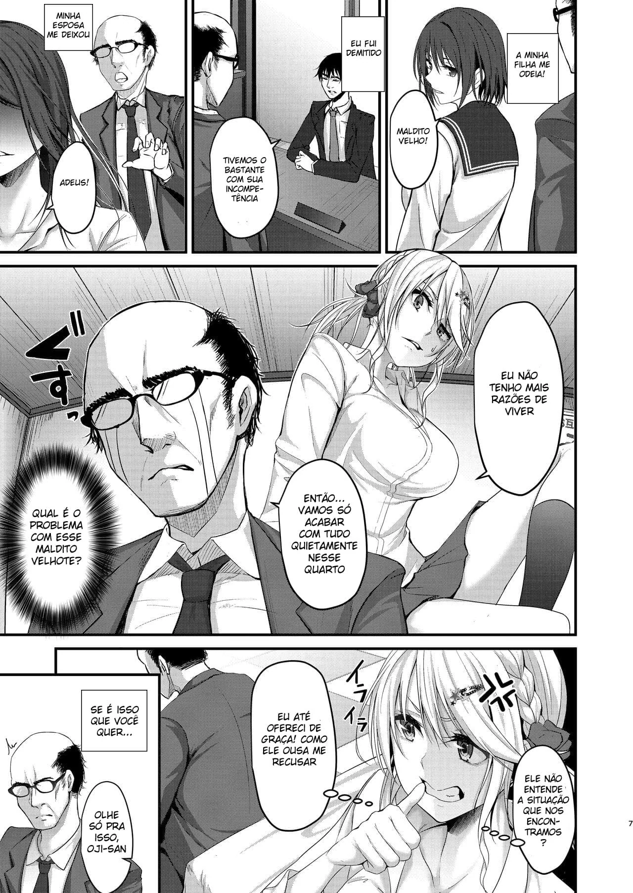 A Fuga Excitante com o Ojisan da Ejaculação Super Tardia – Em Hentai HQ