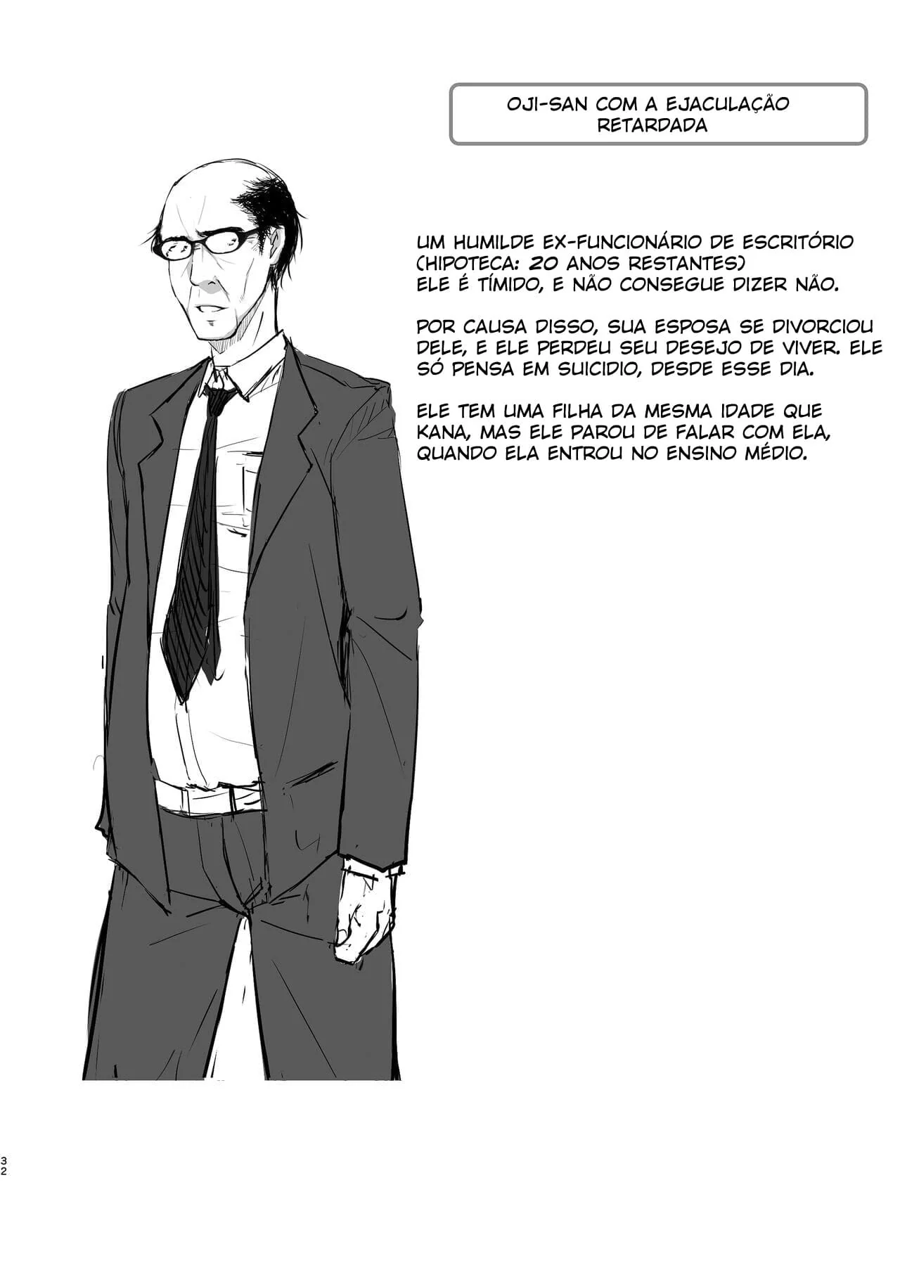 A Fuga Excitante com o Ojisan da Ejaculação Super Tardia – Em Hentai HQ