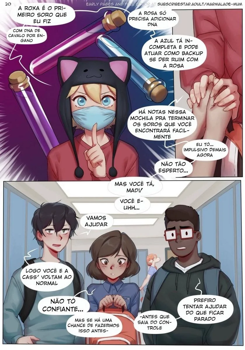 Hentai completo – Marmalademum, Chemistry Class 3
