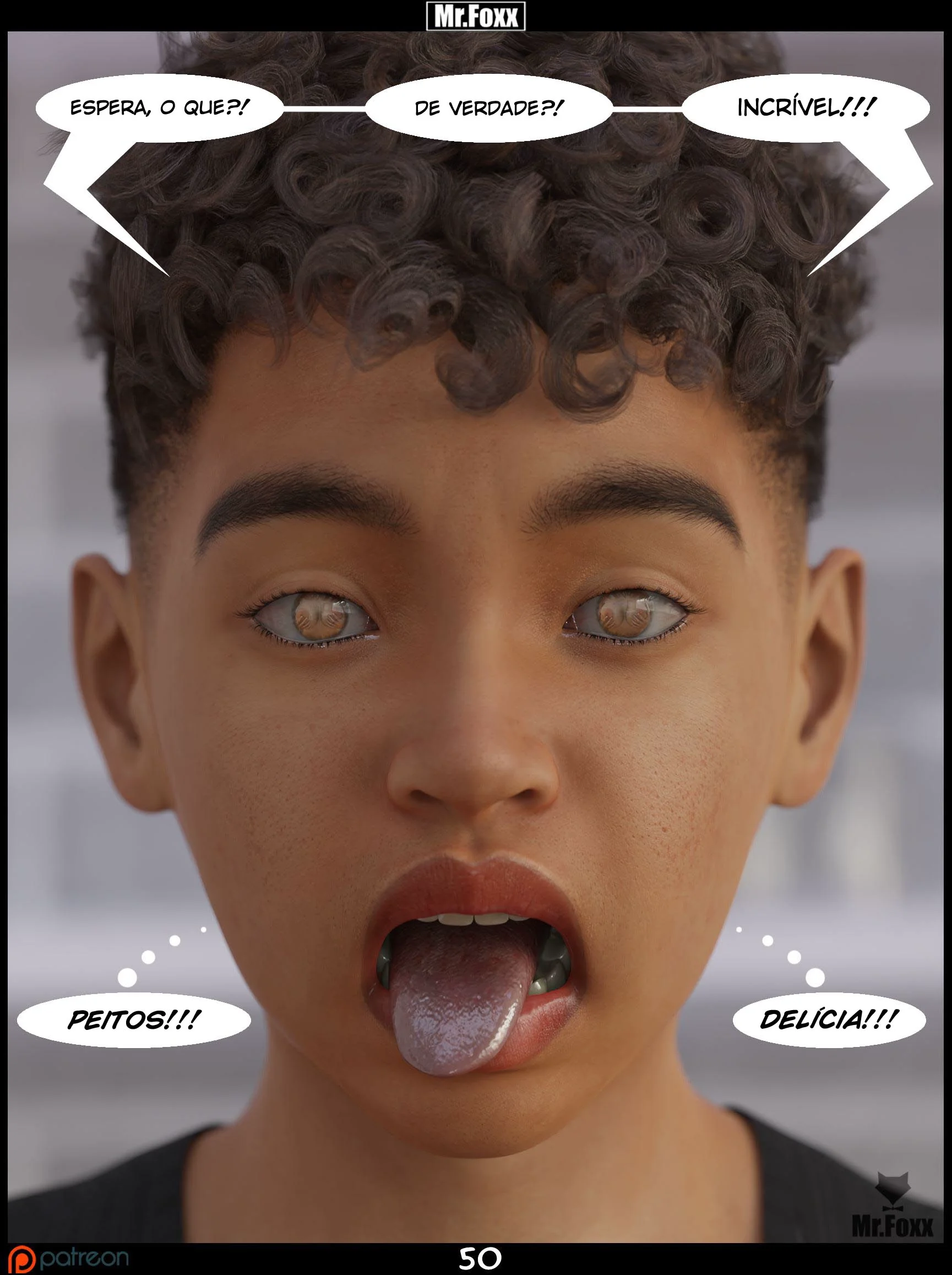 Mamãe Piranha Fazendo Troca de Favores com o Filhão em Hentai HQ Brasileiro