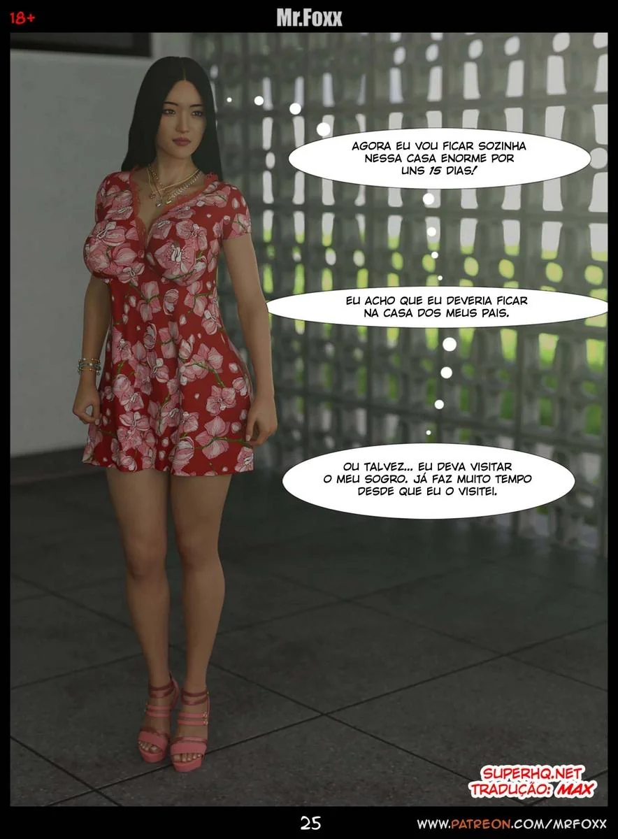 Esposa piranha de Mitsuo precisa de uma rola dura – Hentai 3D Brasil