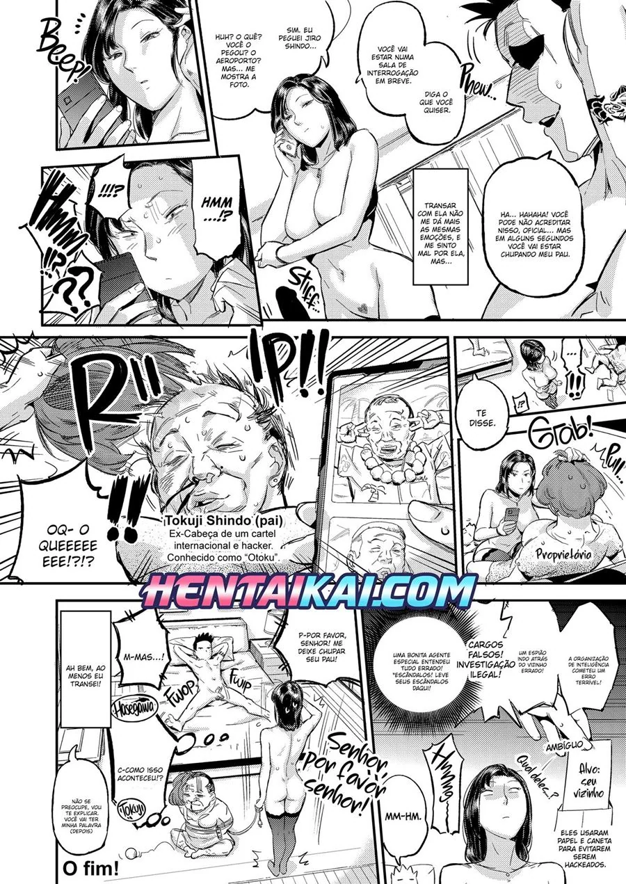 A Vizinha Piranha e a Rola do Gangster – Manga Hentai HQ Brasileiro