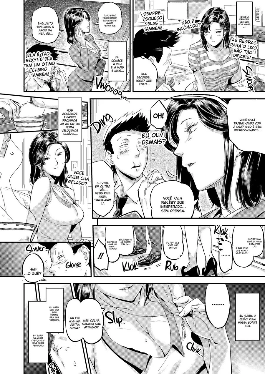 A Vizinha Piranha e a Rola do Gangster – Manga Hentai HQ Brasileiro
