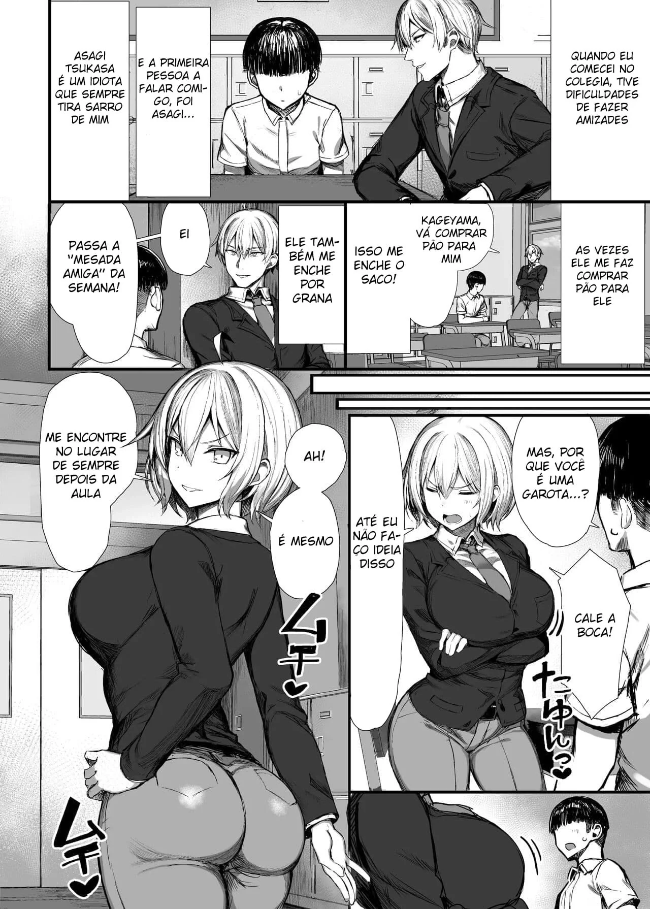 Meu Importunador, Virou uma Garota: A Transformação do Desejo Proibido em Hentai HQ Brasileiro