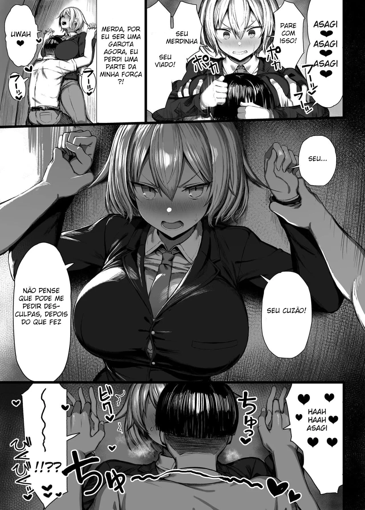 Meu Importunador, Virou uma Garota: A Transformação do Desejo Proibido em Hentai HQ Brasileiro