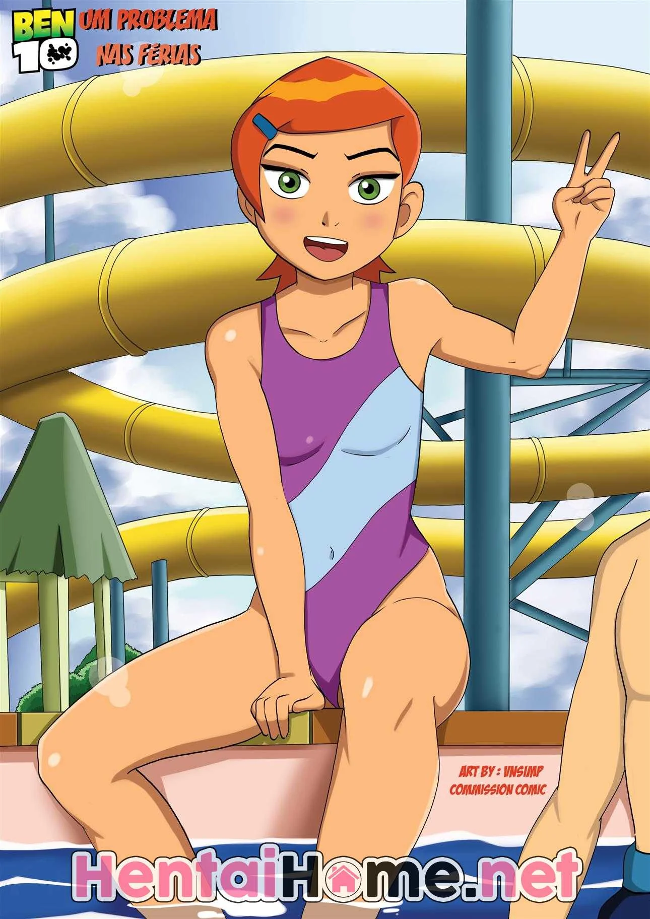 Ben 10 Engravida a Prima Piranha em Hentai HQ Brasileiro