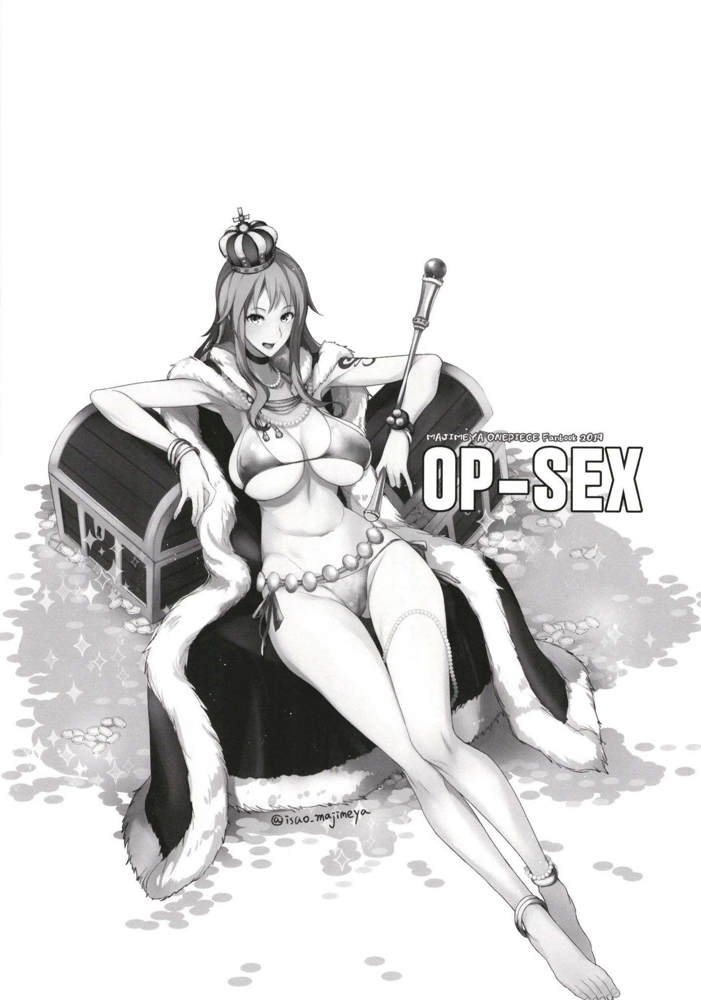 Nami dando a bucetinha – One Piece