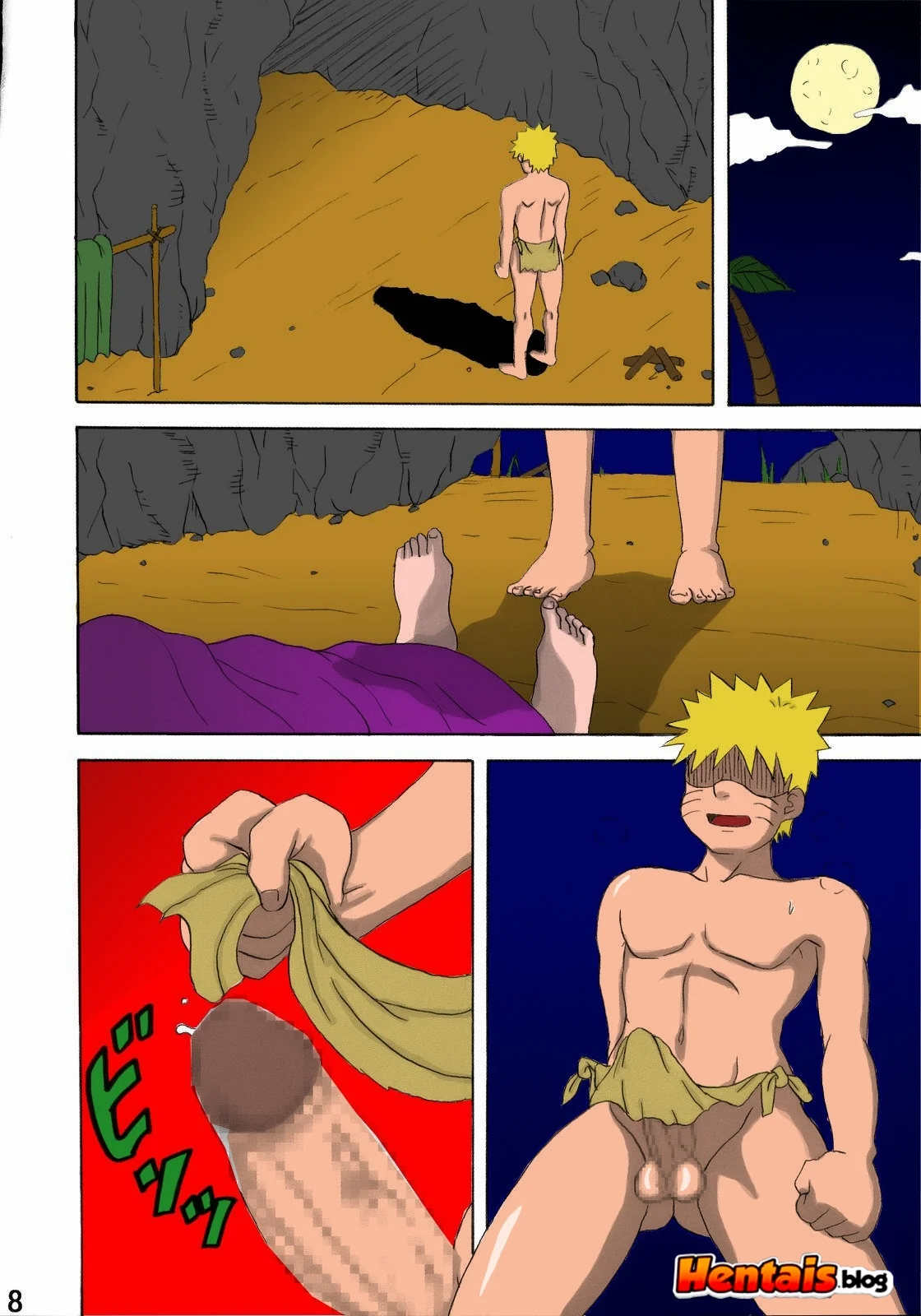Naruto Pornô: Festa na Selva – Suruba com Sakura e Tsunade em Hentai HQ Brasileiro