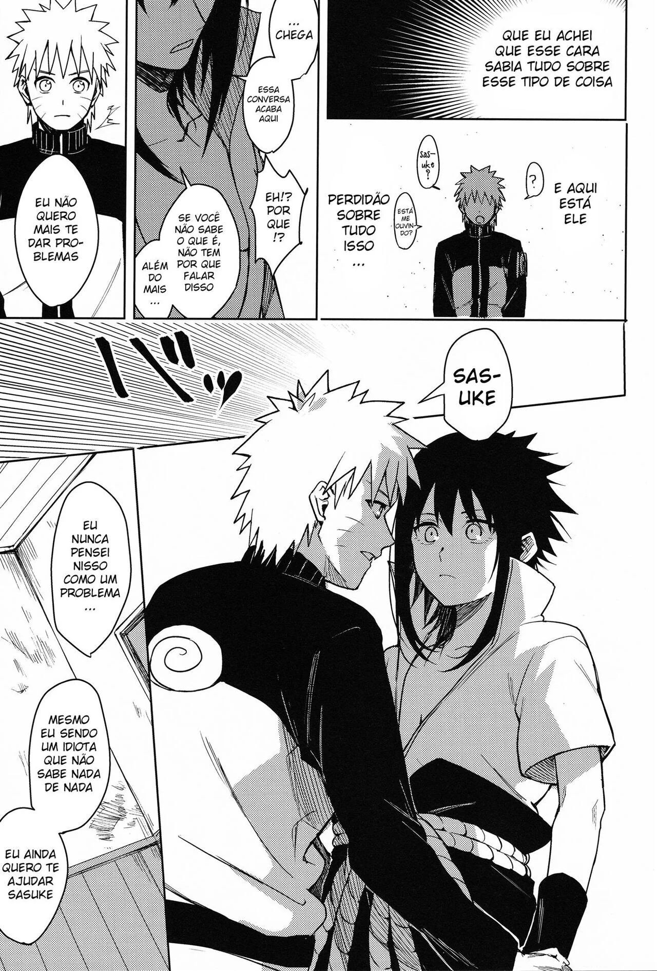 Naruto e Sasuke em uma troca selvagem de corpos – Hentai HQ Brasileiro