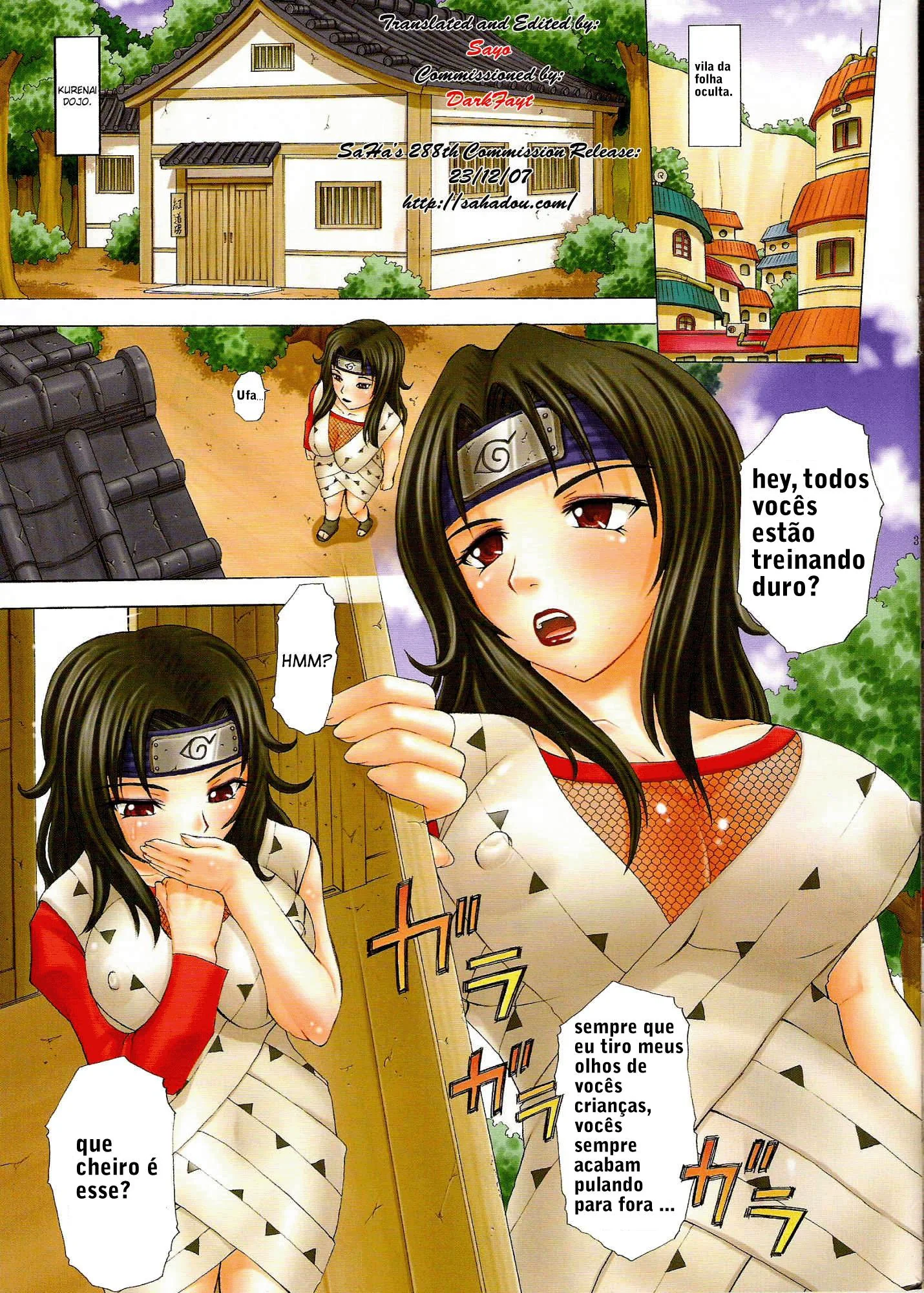 Naruto Pornô: O Treinamento Safado de Hinata – A Timidez da Piranha Hinata Explícita em HQ Brasileiro