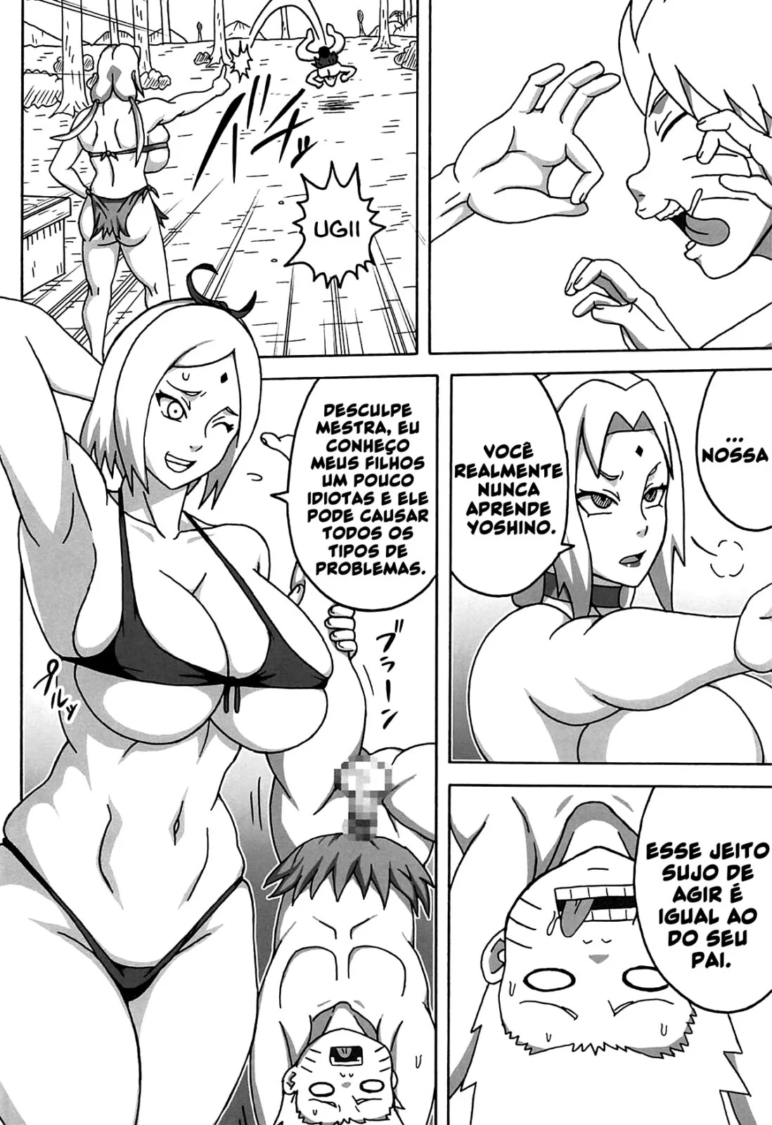 Naruto: Selva GT quadrinho completo