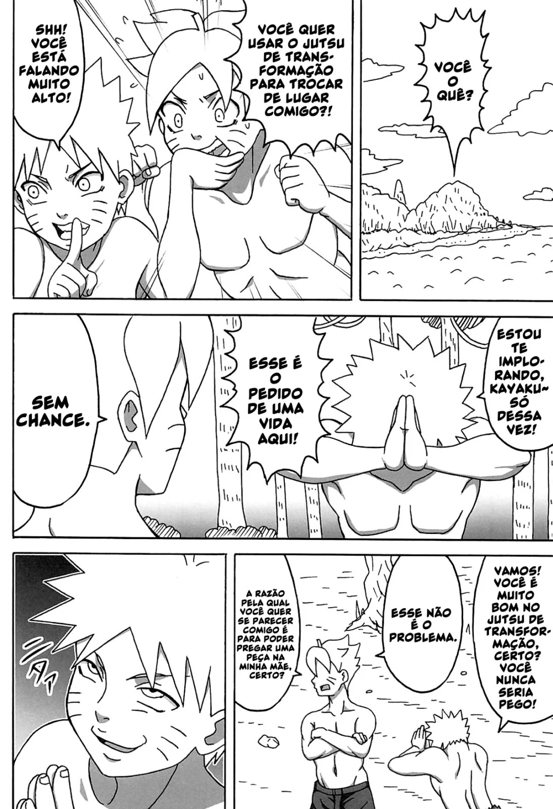 Naruto: Selva GT quadrinho completo