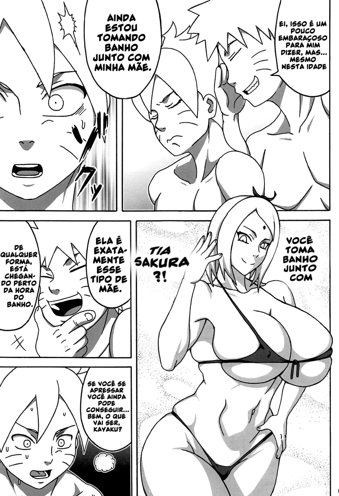 Naruto: Selva GT quadrinho completo