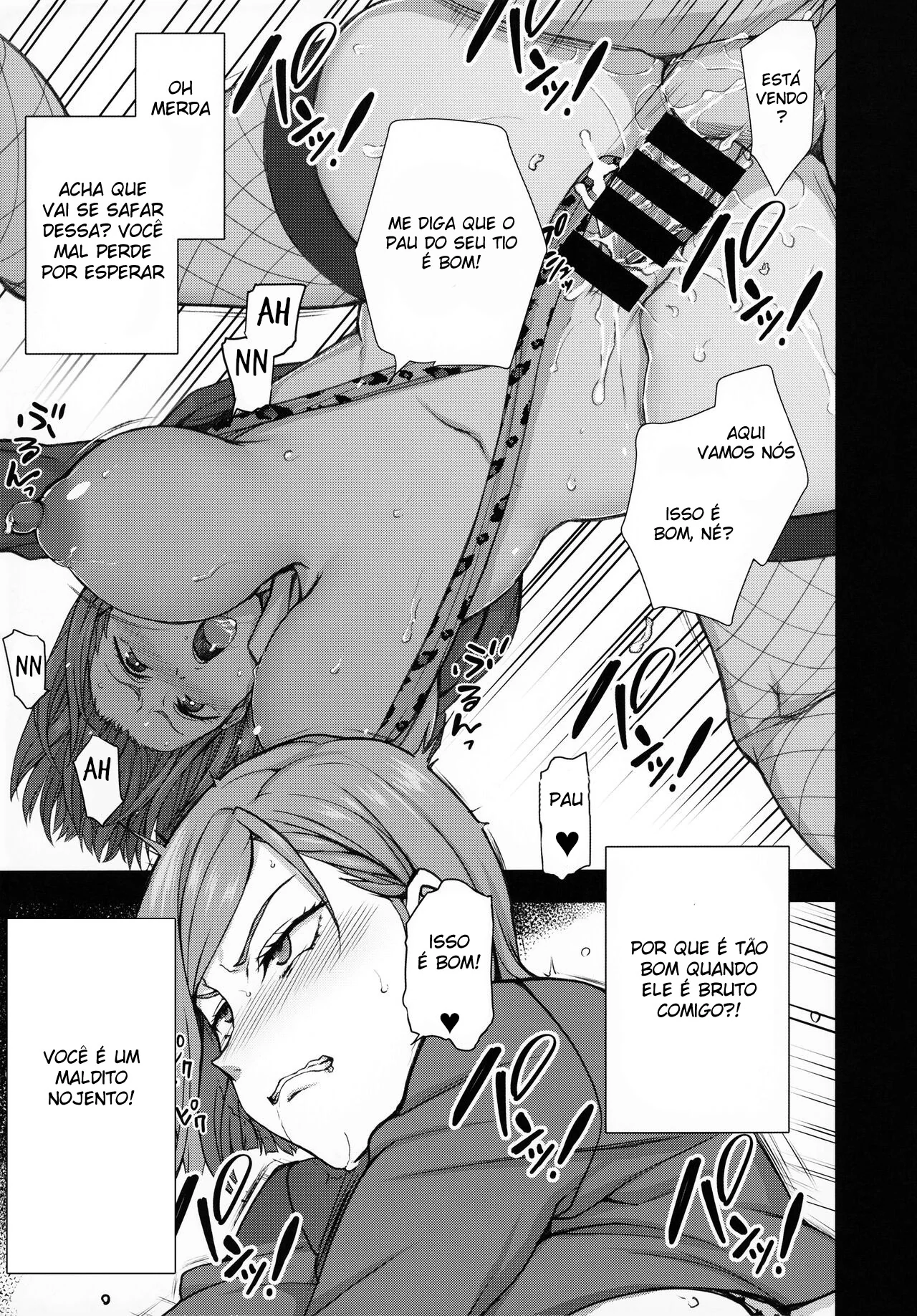 Nobara se torna a piranha do cara que a enche de porra – Hentai HQ Brasileiro