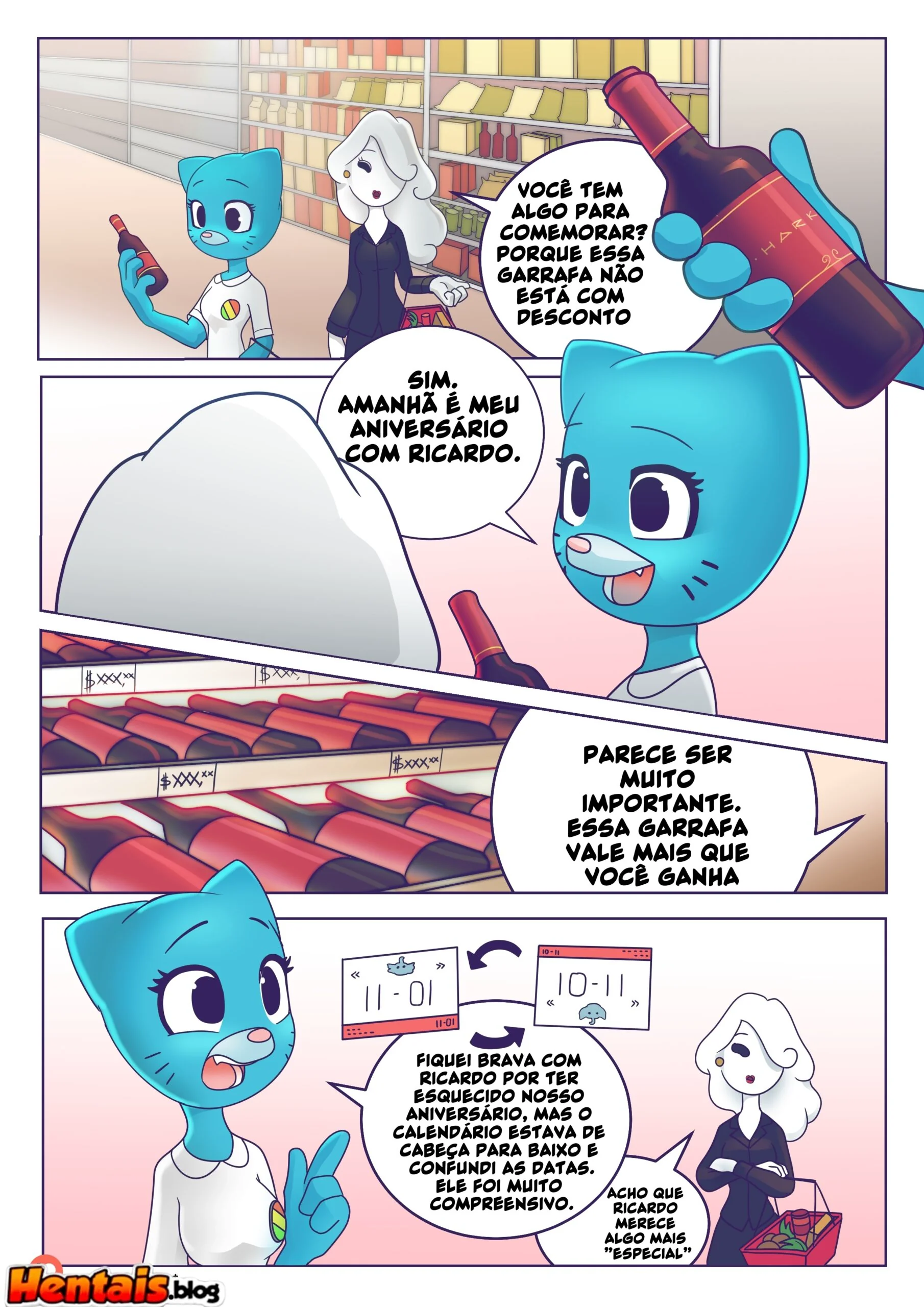 A Incrível Surpresa da Piranha Bucetuda – Hentai HQ Brasileiro