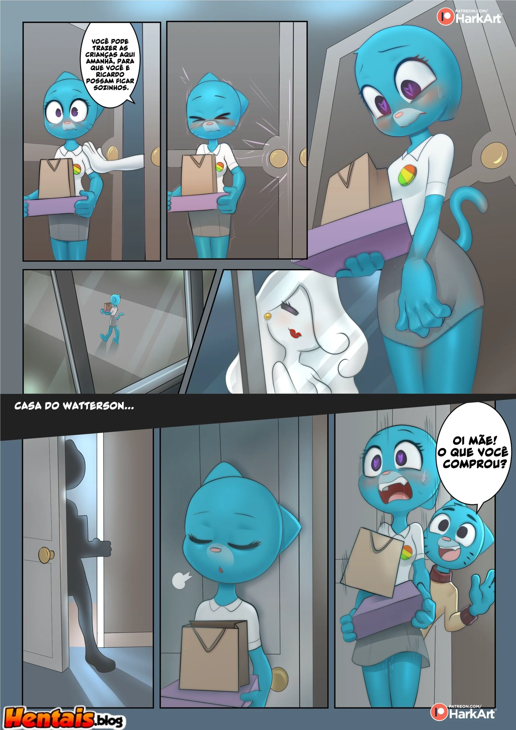 A Incrível Surpresa da Piranha Bucetuda – Hentai HQ Brasileiro