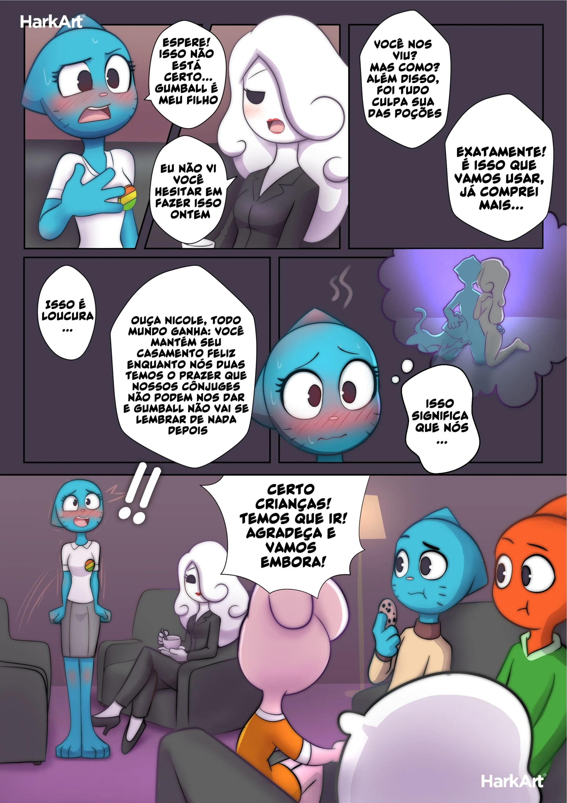 A Incrível Surpresa da Piranha Bucetuda – Hentai HQ Brasileiro