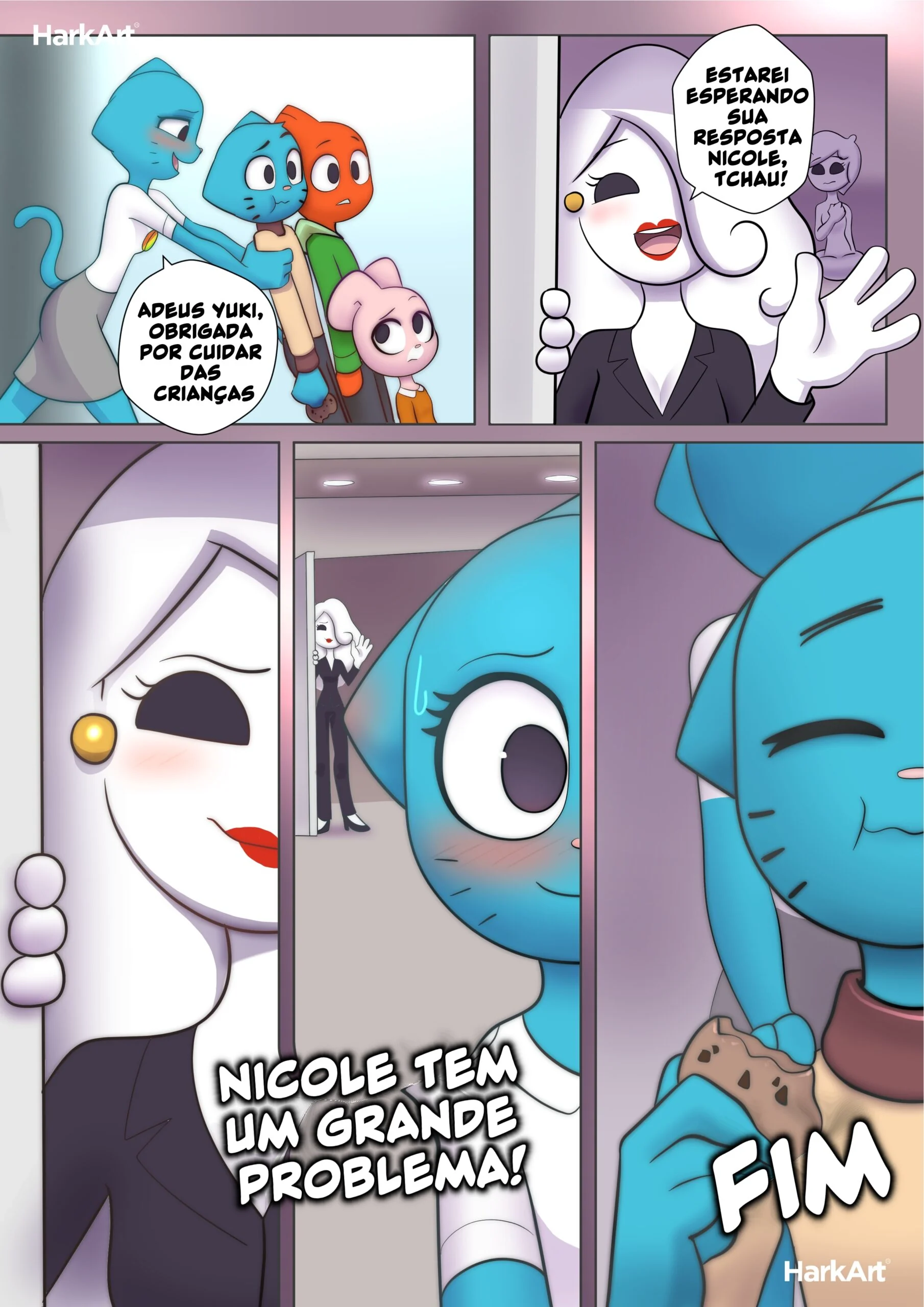 A Incrível Surpresa da Piranha Bucetuda – Hentai HQ Brasileiro