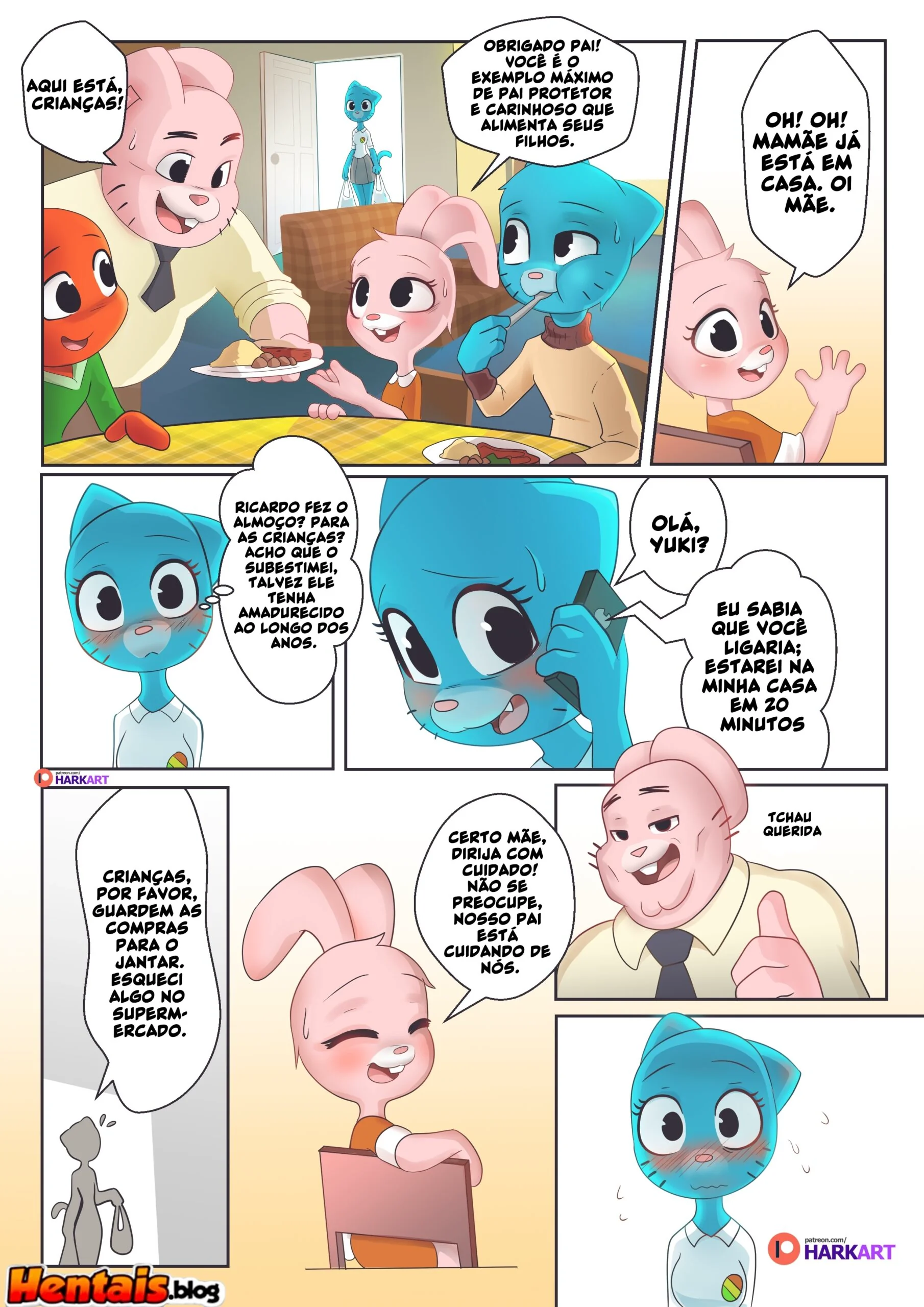 A Incrível Surpresa da Piranha Bucetuda – Hentai HQ Brasileiro