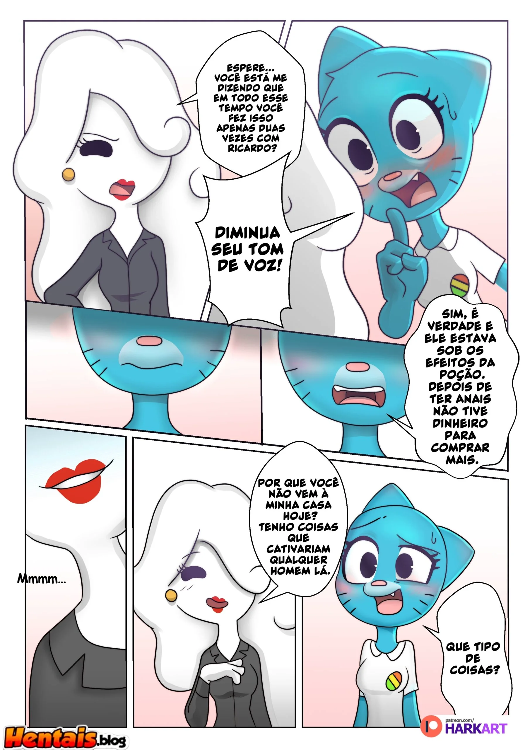 A Incrível Surpresa da Piranha Bucetuda – Hentai HQ Brasileiro