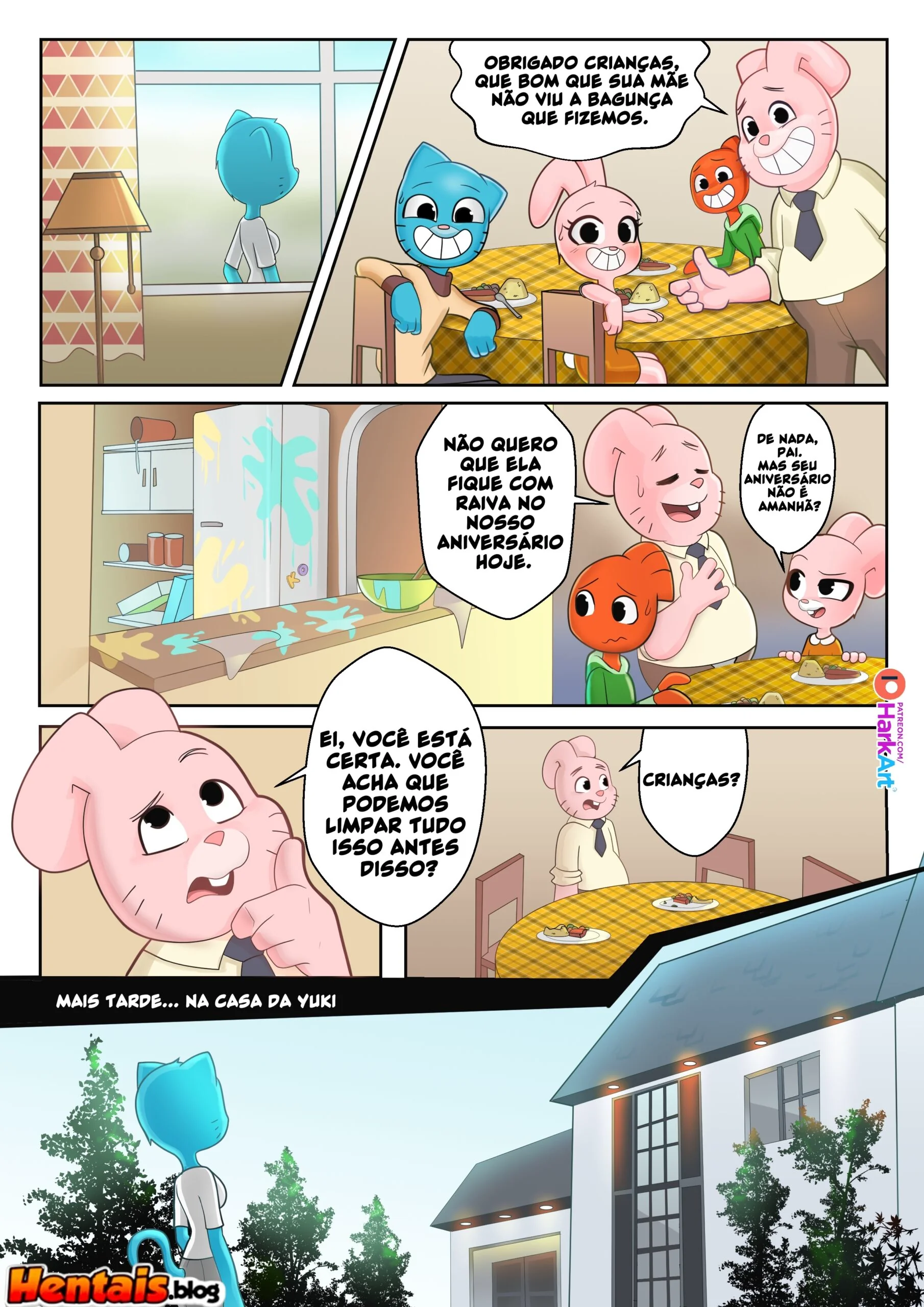 A Incrível Surpresa da Piranha Bucetuda – Hentai HQ Brasileiro
