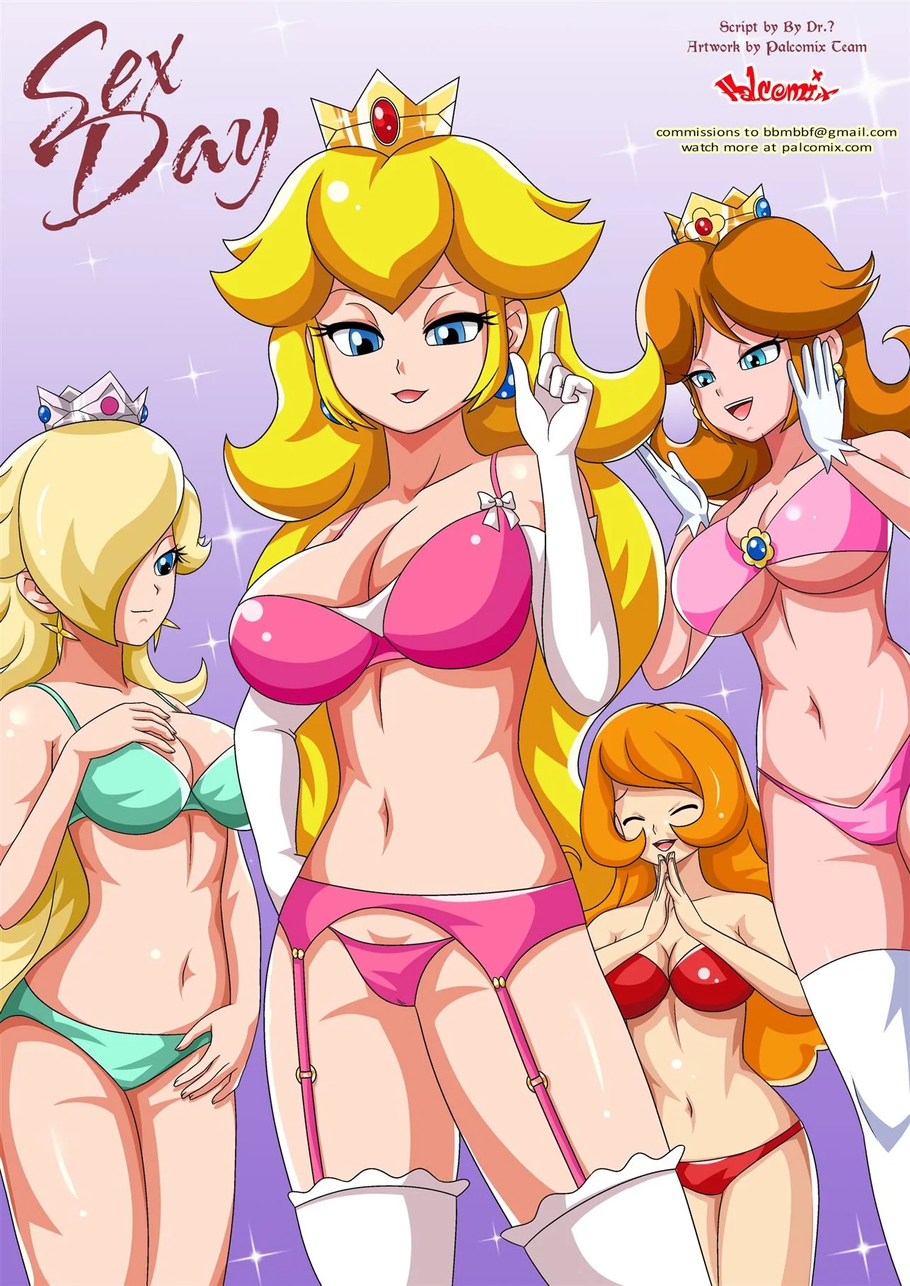 Dia da Foda: Princesa Peach decreta um dia só de sexo em HQ Brasileiro