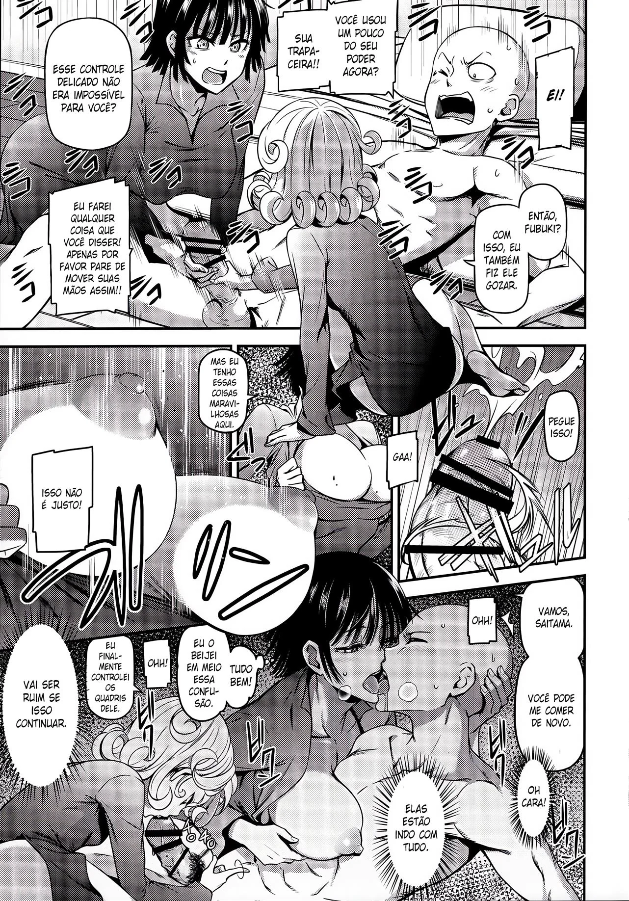 Rivalidade Sexual entre Tatsumaki e Fubuki em One-Hurricane 4 – Hentai HQ Brasileiro