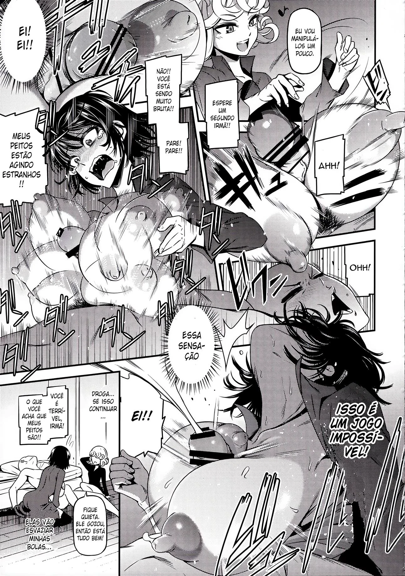 Rivalidade Sexual entre Tatsumaki e Fubuki em One-Hurricane 4 – Hentai HQ Brasileiro