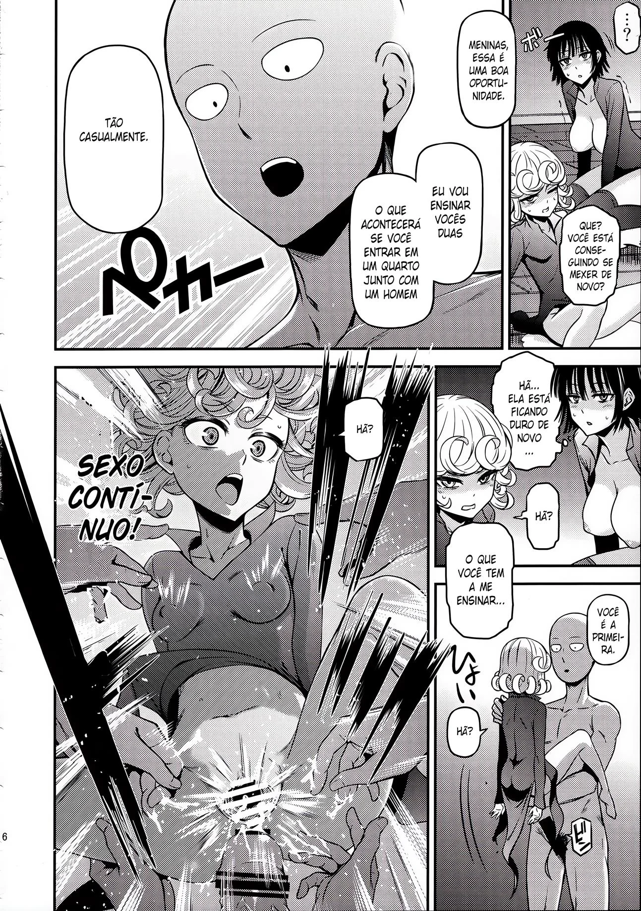 Rivalidade Sexual entre Tatsumaki e Fubuki em One-Hurricane 4 – Hentai HQ Brasileiro
