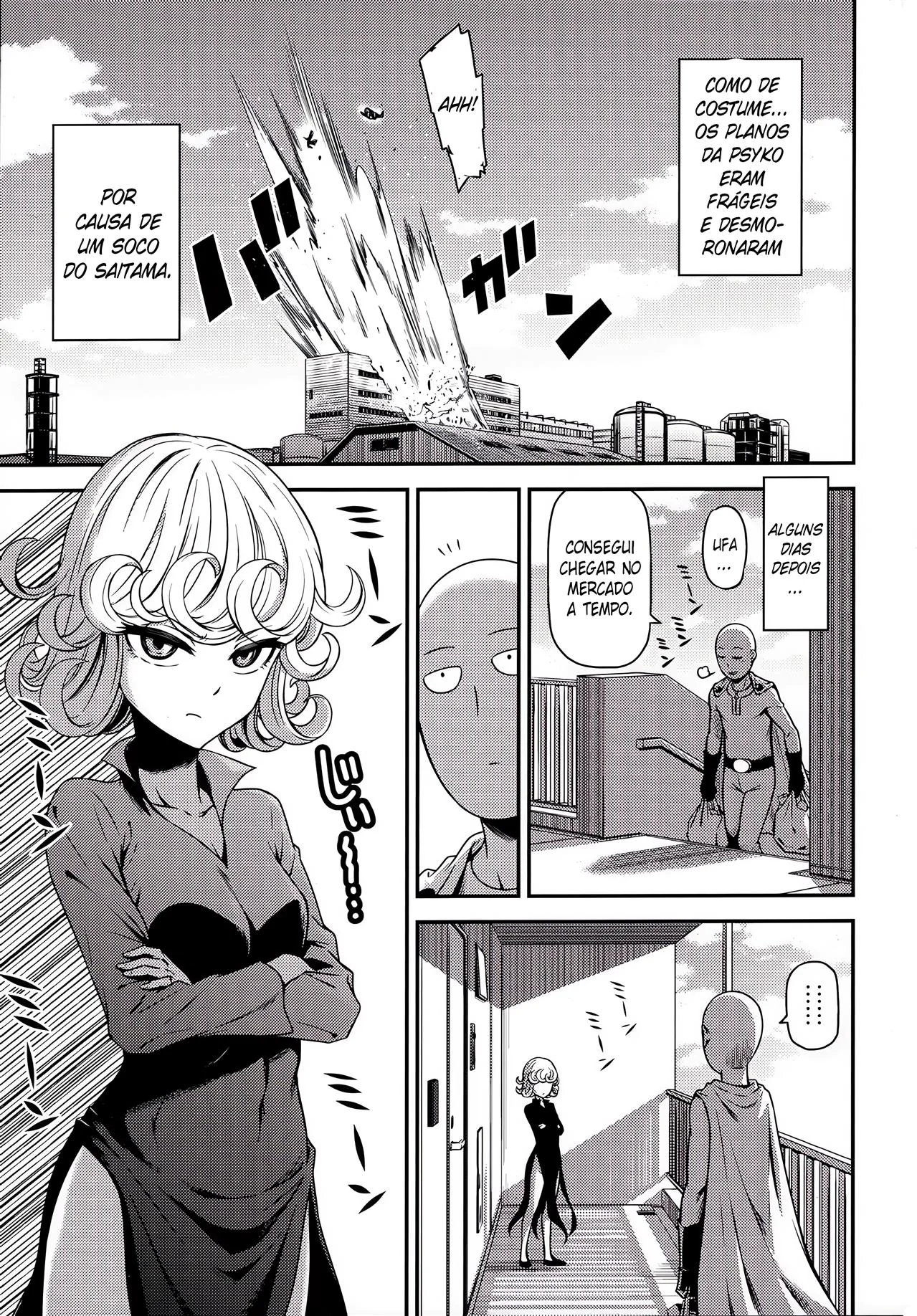 Rivalidade Sexual entre Tatsumaki e Fubuki em One-Hurricane 4 – Hentai HQ Brasileiro