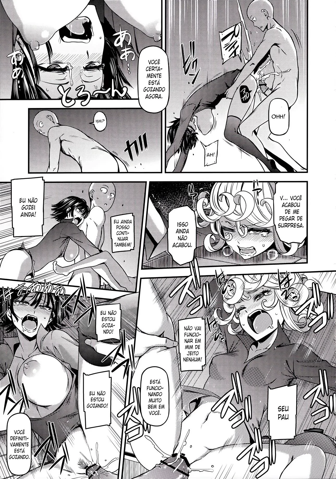 Rivalidade Sexual entre Tatsumaki e Fubuki em One-Hurricane 4 – Hentai HQ Brasileiro