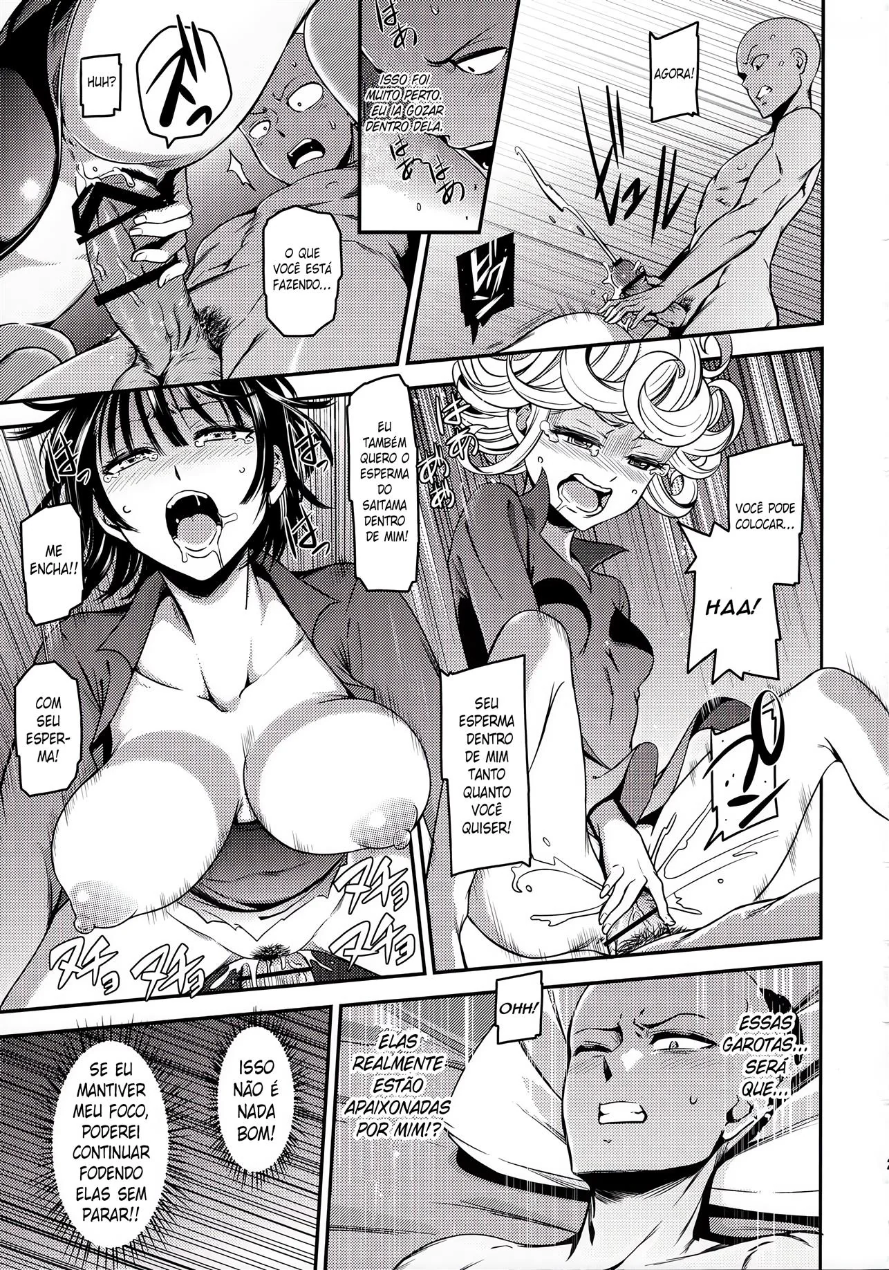 Rivalidade Sexual entre Tatsumaki e Fubuki em One-Hurricane 4 – Hentai HQ Brasileiro