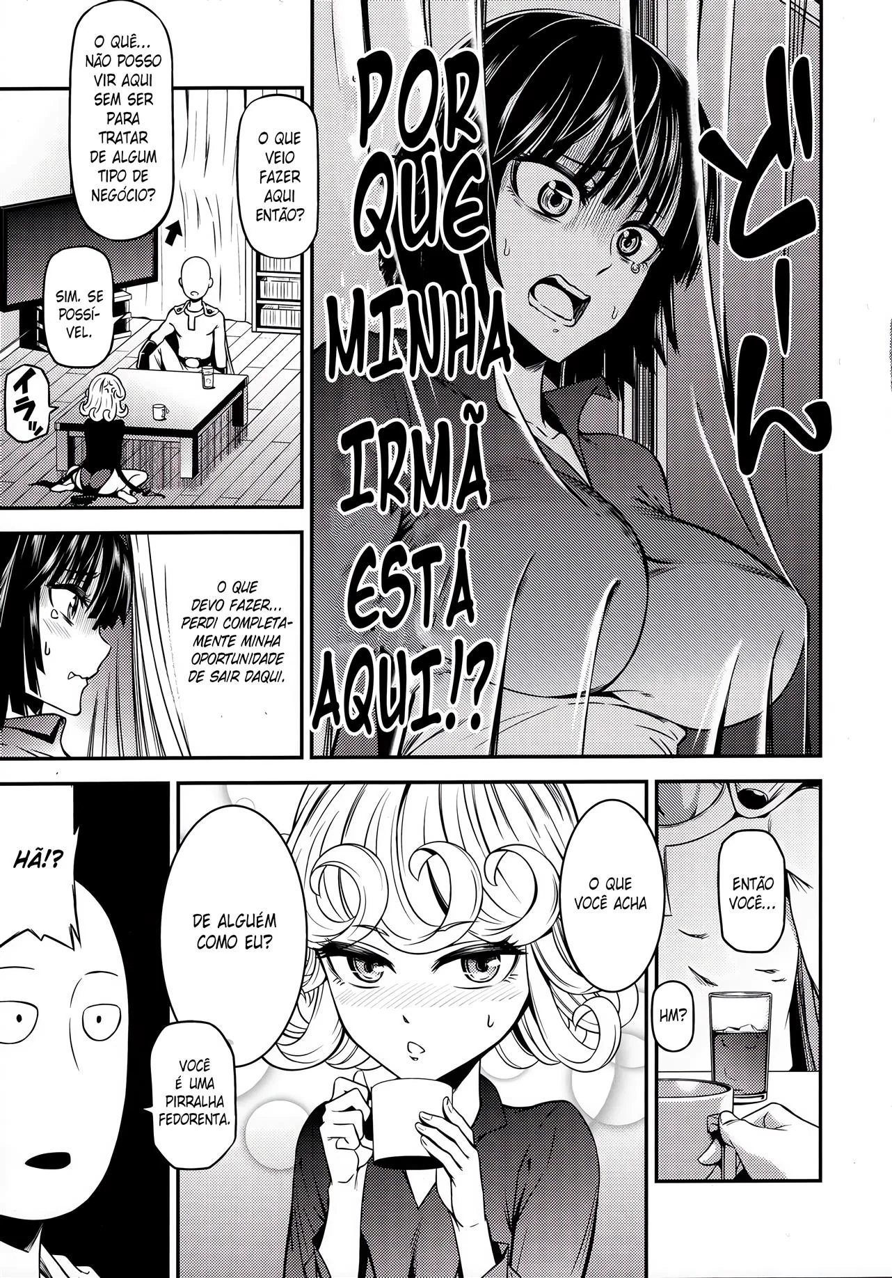 Rivalidade Sexual entre Tatsumaki e Fubuki em One-Hurricane 4 – Hentai HQ Brasileiro