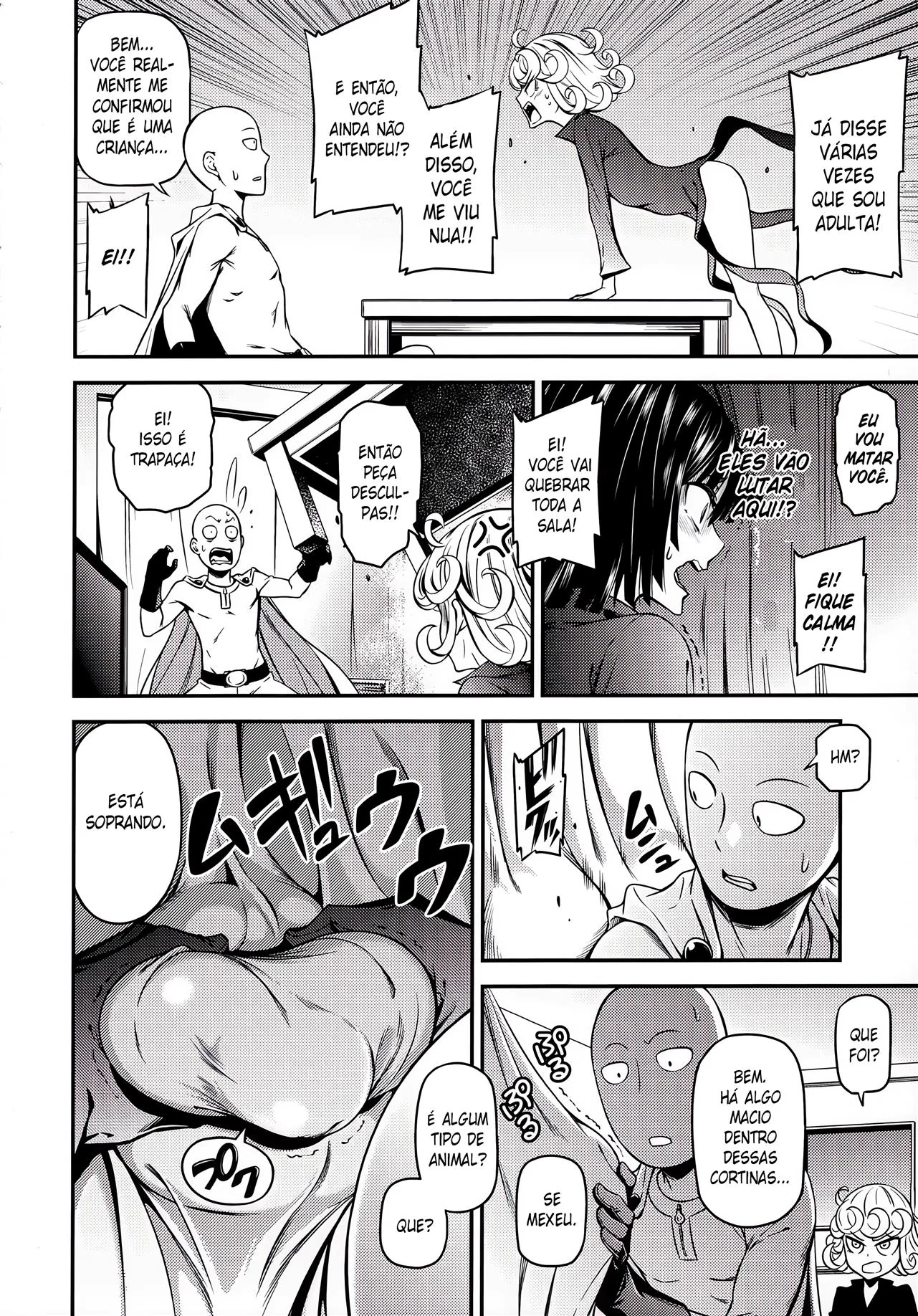 Rivalidade Sexual entre Tatsumaki e Fubuki em One-Hurricane 4 – Hentai HQ Brasileiro