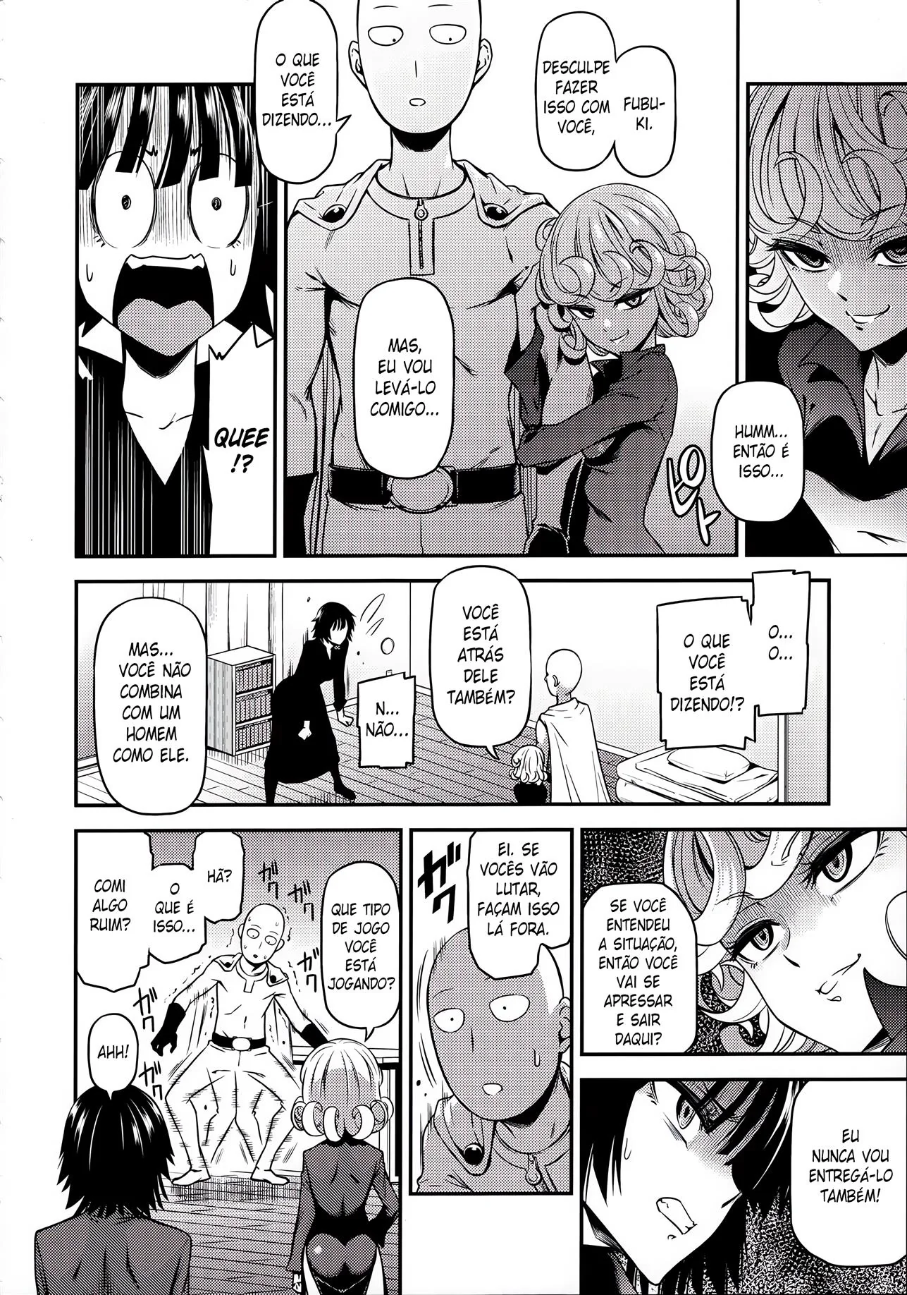 Rivalidade Sexual entre Tatsumaki e Fubuki em One-Hurricane 4 – Hentai HQ Brasileiro