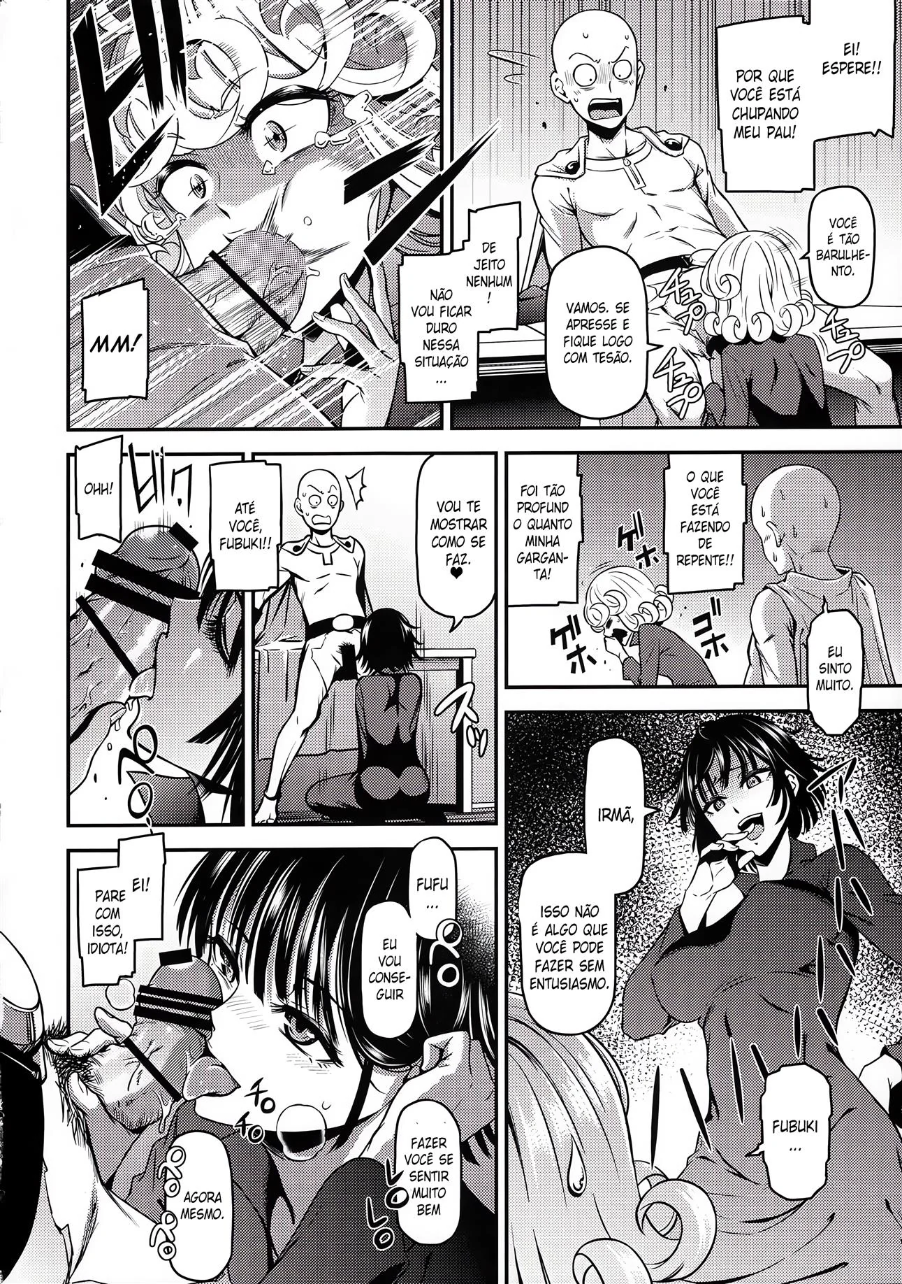 Rivalidade Sexual entre Tatsumaki e Fubuki em One-Hurricane 4 – Hentai HQ Brasileiro