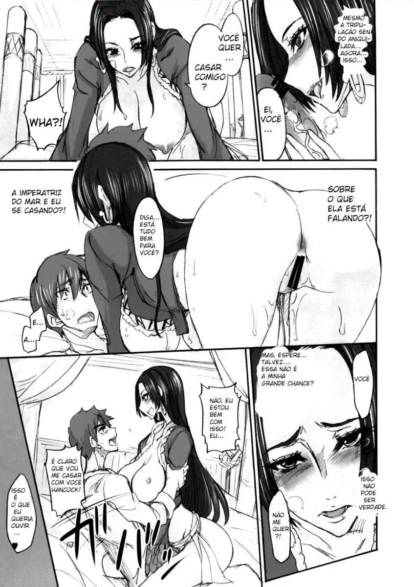Boa Hancock, a Piranha dos Mares – HQ de Hentai Brasileiro
