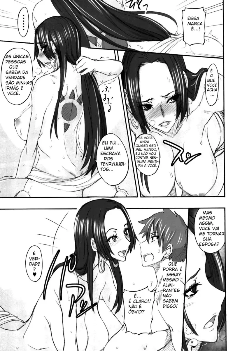 Boa Hancock, a Piranha dos Mares – HQ de Hentai Brasileiro