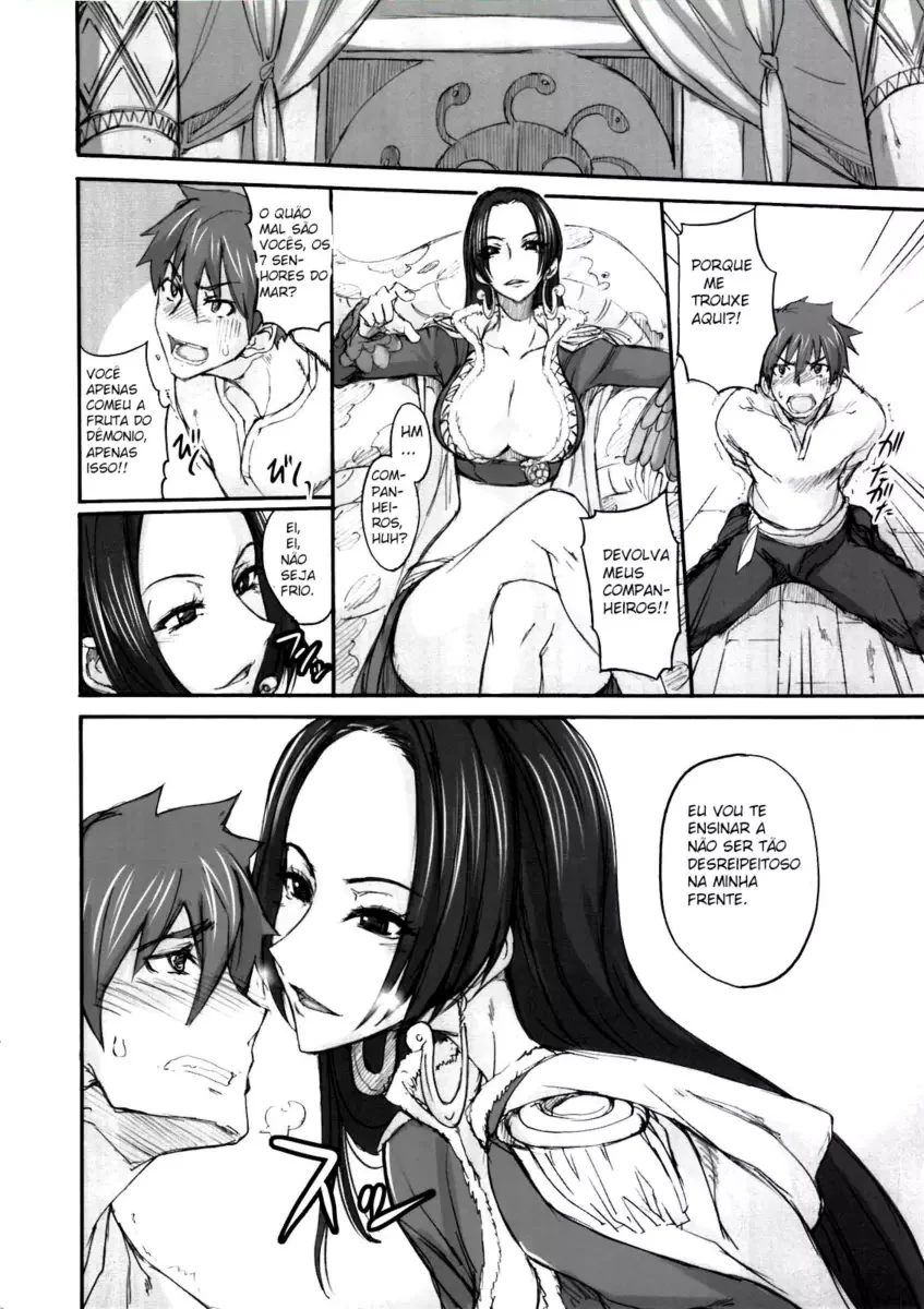 Boa Hancock, a Piranha dos Mares – HQ de Hentai Brasileiro