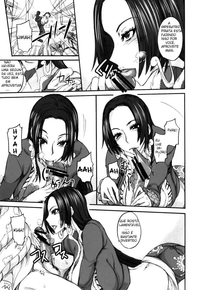 Boa Hancock, a Piranha dos Mares – HQ de Hentai Brasileiro