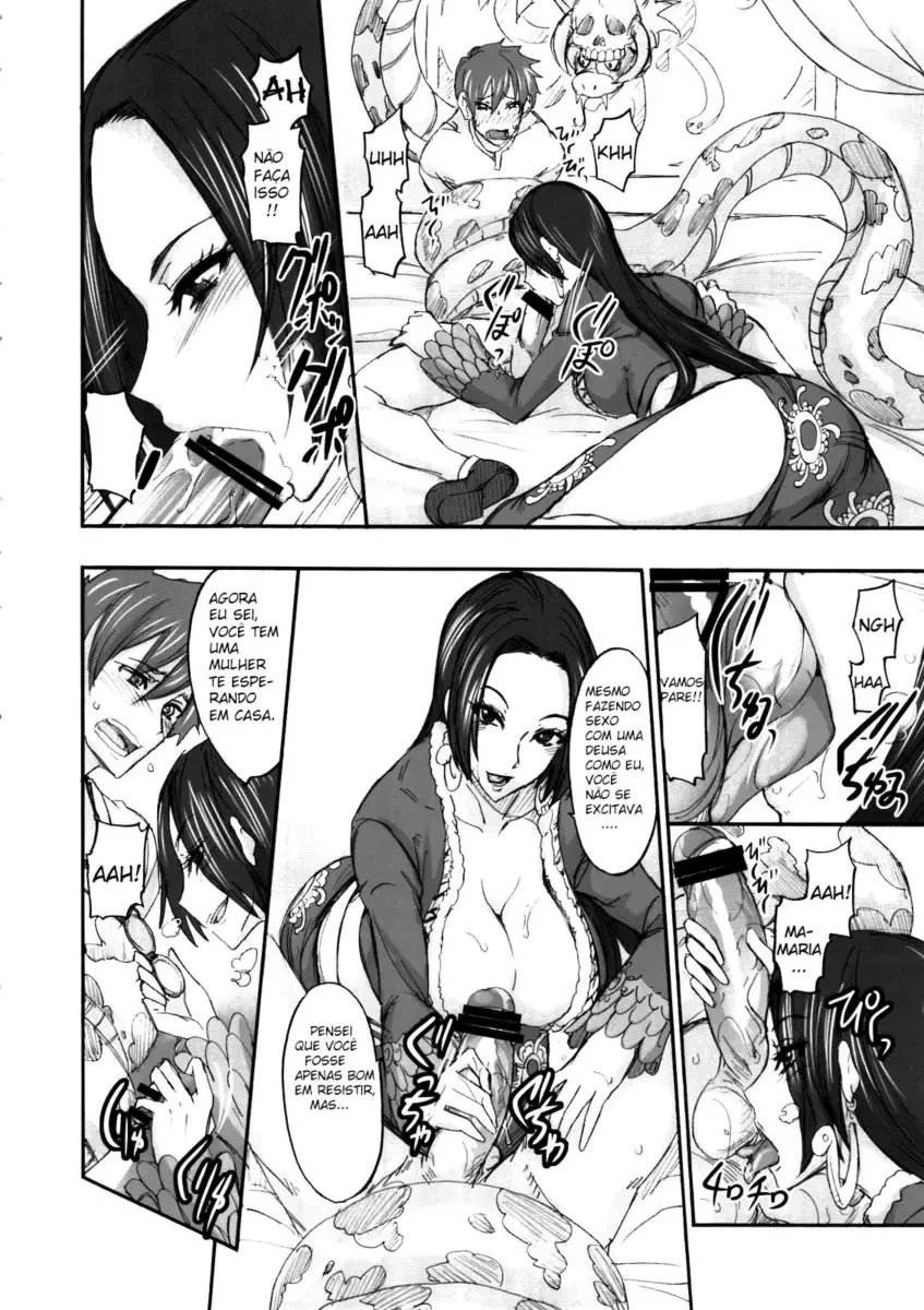 Boa Hancock, a Piranha dos Mares – HQ de Hentai Brasileiro