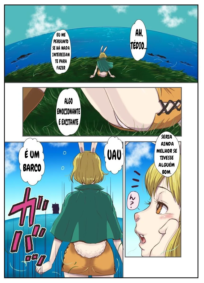 Chopper no cio: Duas piranhas ajudam o mascote de One Piece em Hentai HQ Brasileiro