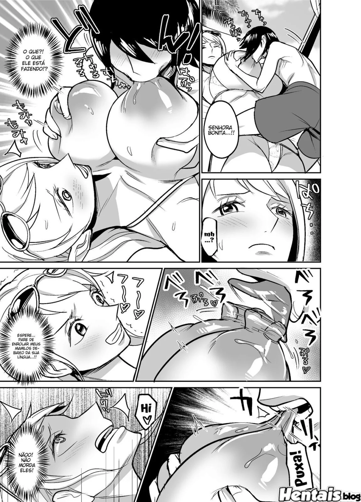 Nami e Nico Robin: Peitudas em Férias na Ilha – Massagem e Muita Putaria!” em Hentai HQ