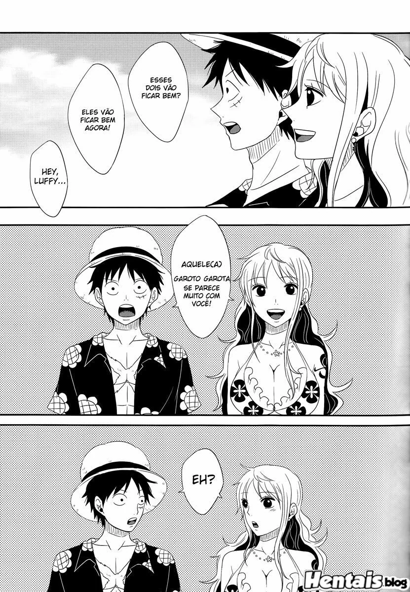 Sexo no One Piece: Luffy x Nami