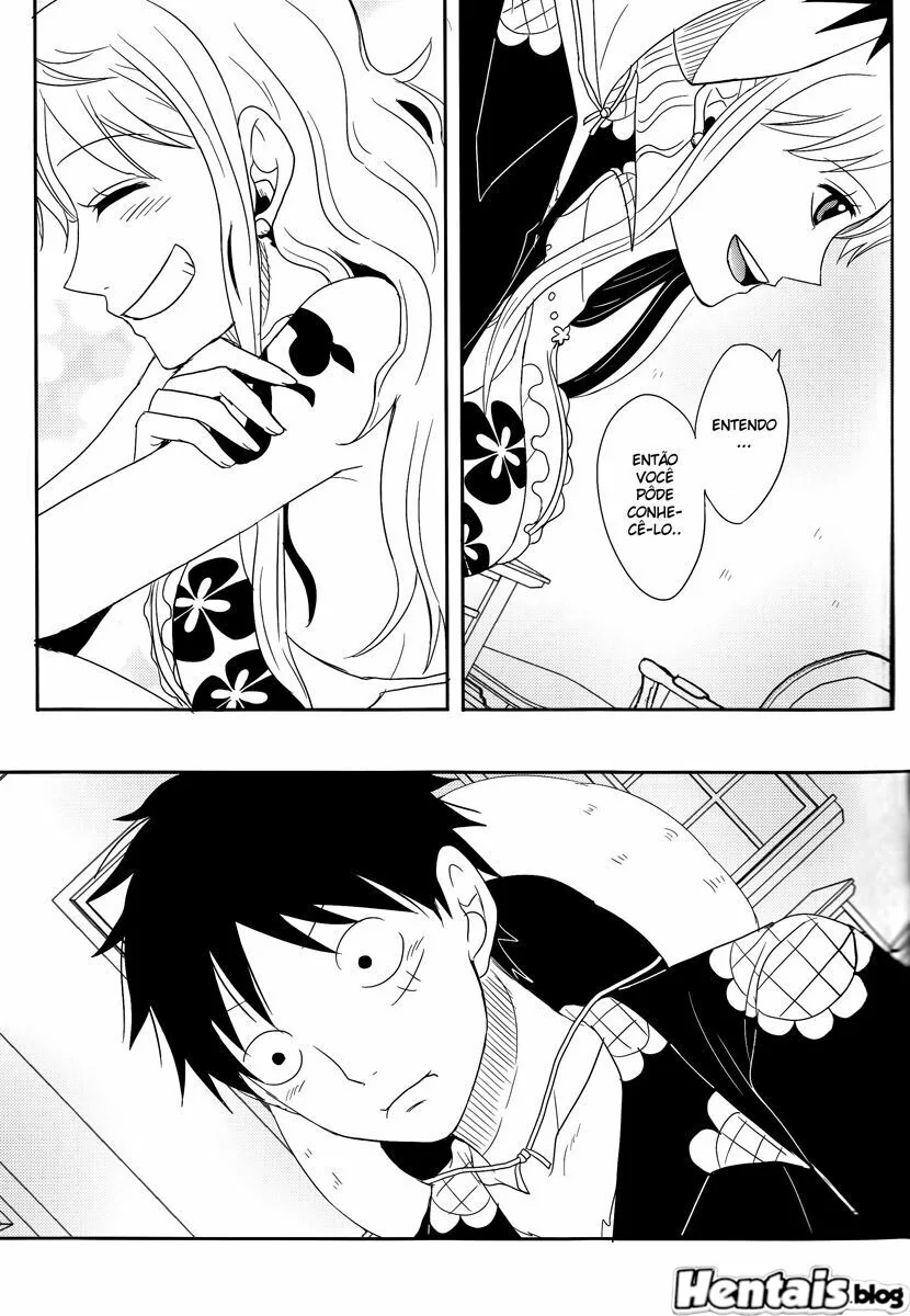 Sexo no One Piece: Luffy x Nami