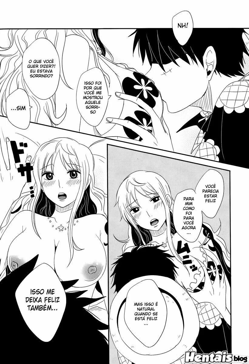 Sexo no One Piece: Luffy x Nami